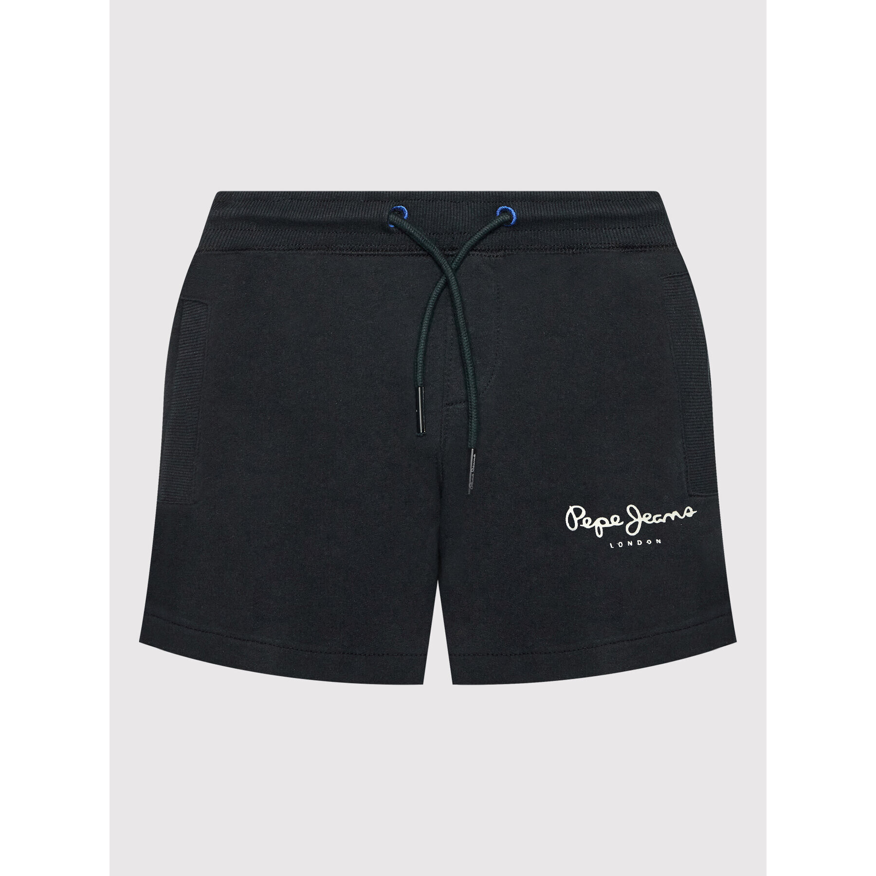 Pepe Jeans Bavlnené šortky Georgie PB800685 Čierna Regular Fit - Pepit.sk