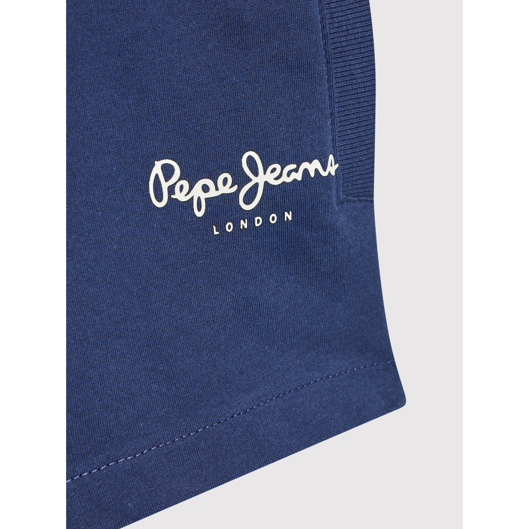 Pepe Jeans Bavlnené šortky Georgie PB800685 Tmavomodrá Regular Fit - Pepit.sk