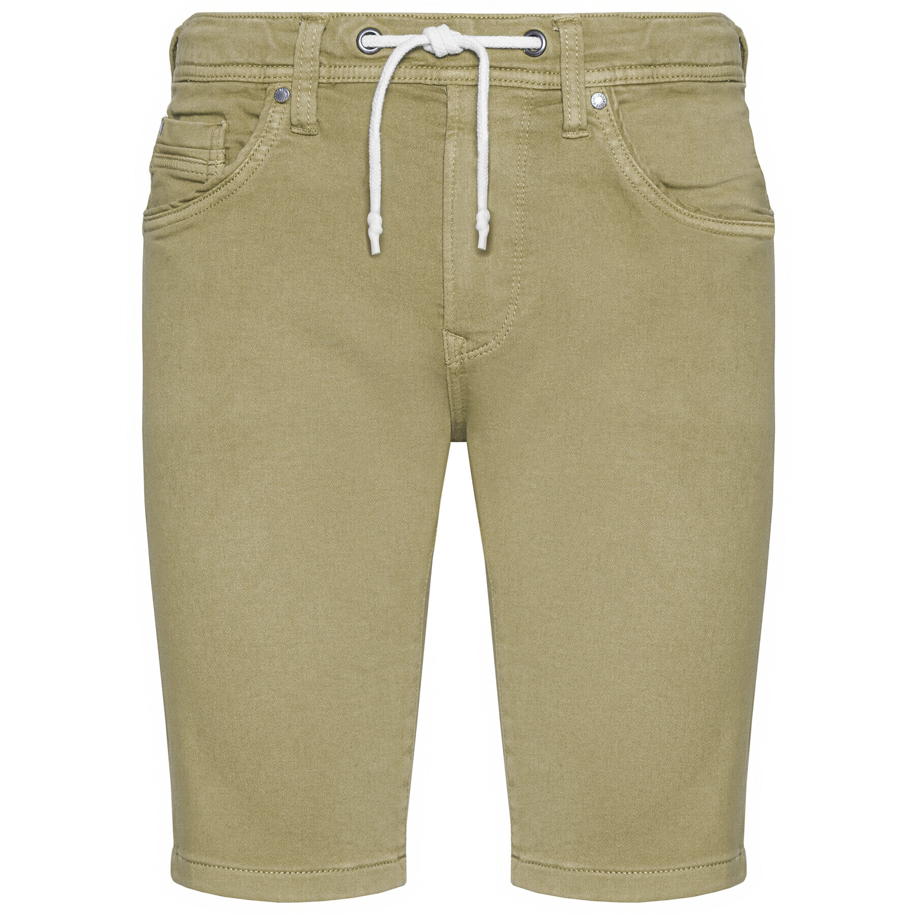 Pepe Jeans Bavlnené šortky Jagger PM800720 Zelená Regular Fit - Pepit.sk