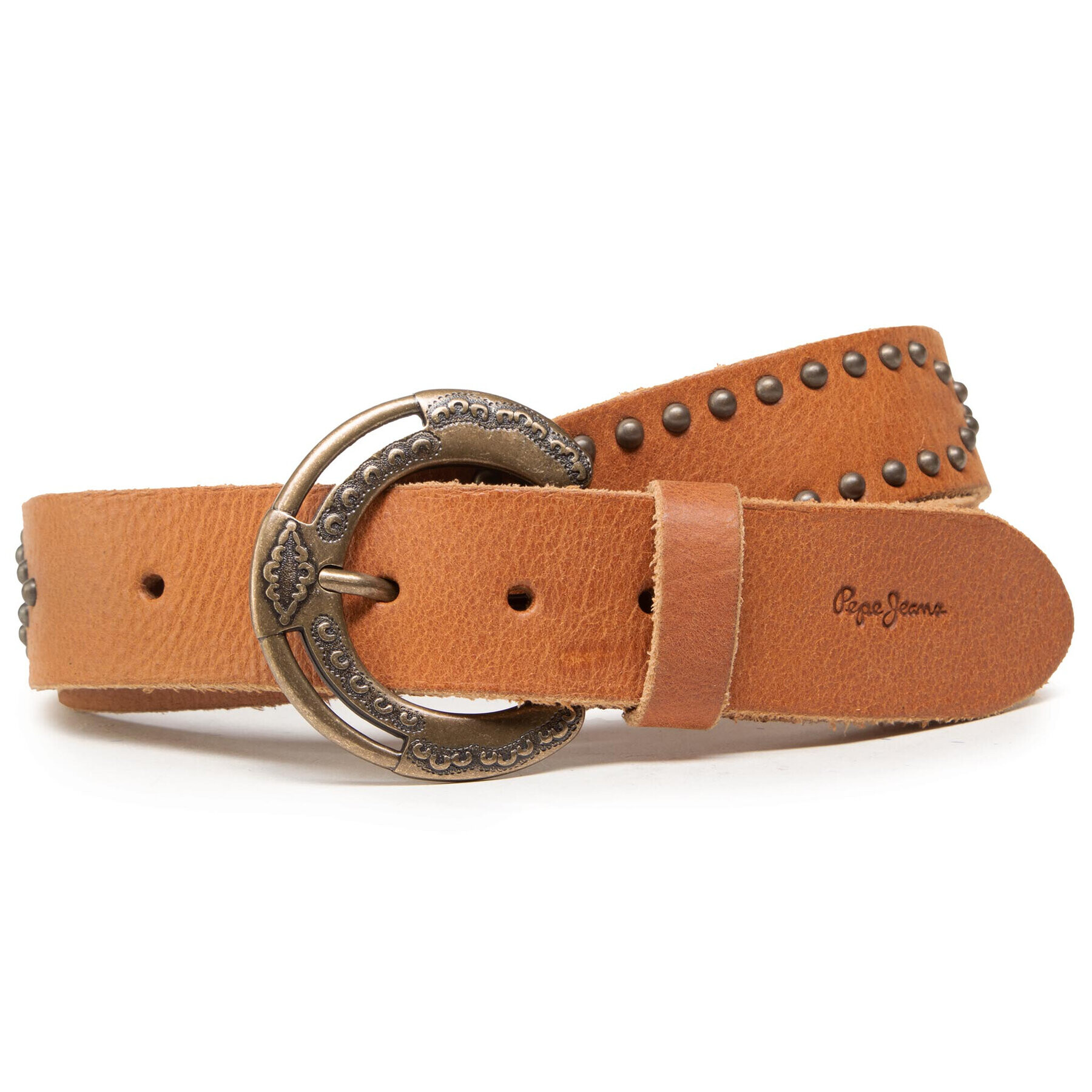 Pepe Jeans Dámsky opasok Flora Belt PL020787 Hnedá - Pepit.sk