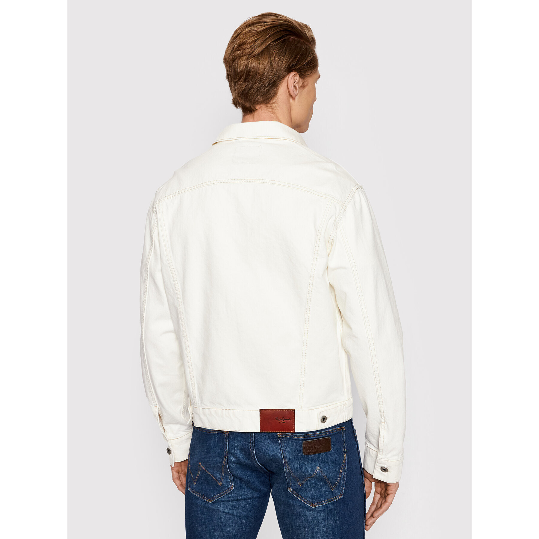 Pepe Jeans Džínsová bunda Pinner PM402465 Béžová Regular Fit - Pepit.sk