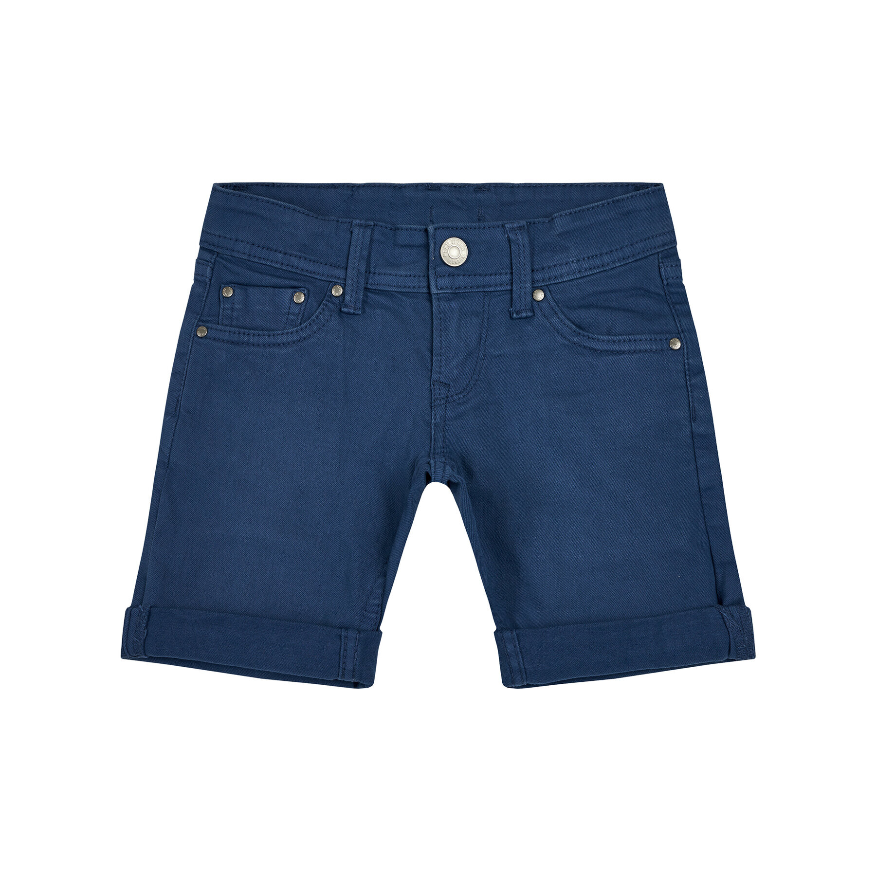 Pepe Jeans Džínsové šortky Becket PB800604 Tmavomodrá Slim Fit - Pepit.sk