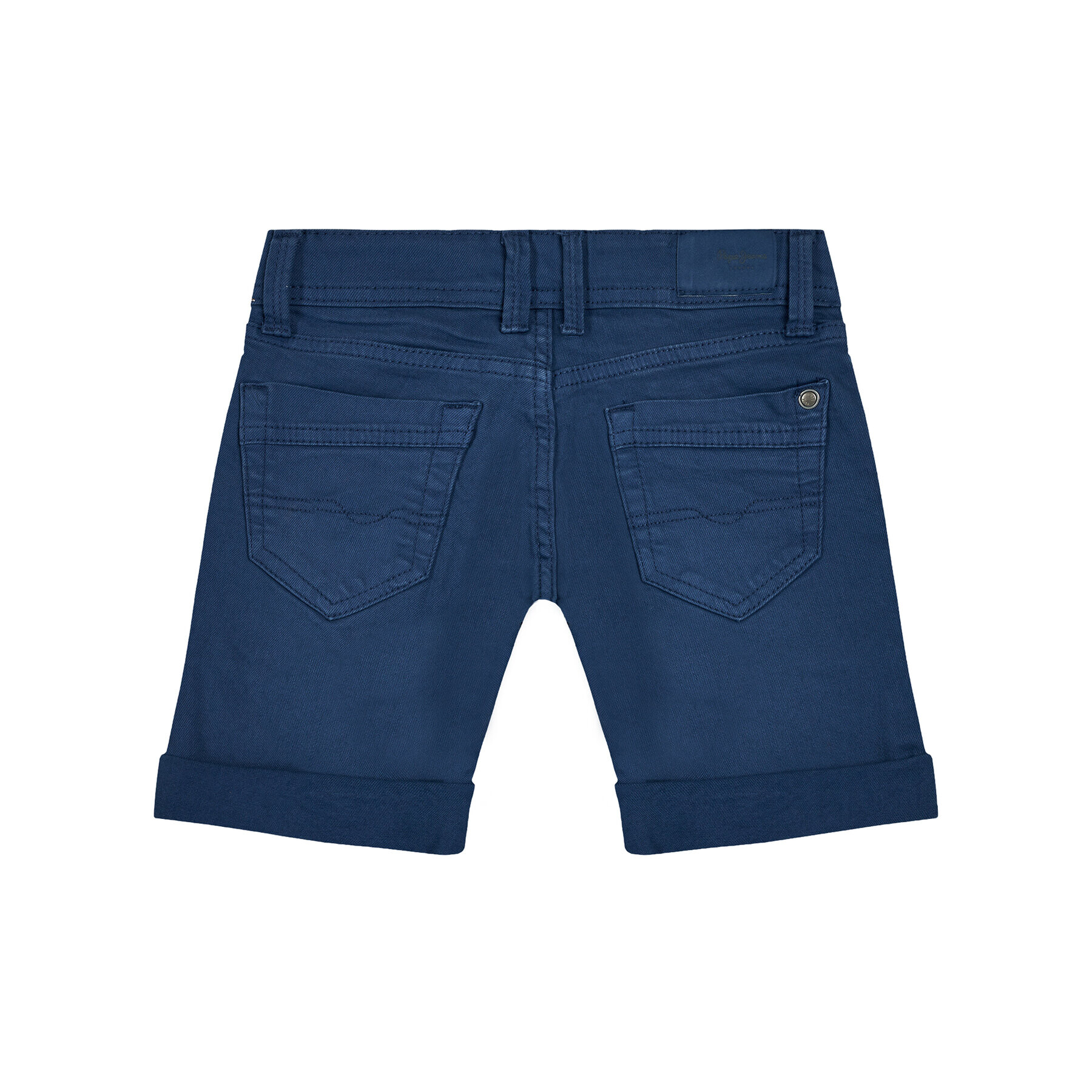 Pepe Jeans Džínsové šortky Becket PB800604 Tmavomodrá Slim Fit - Pepit.sk