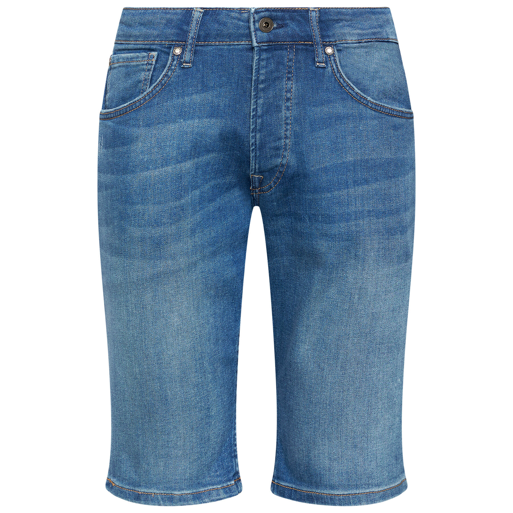 Pepe Jeans Džínsové šortky Callen PM800707 Tmavomodrá Relaxed Fit - Pepit.sk