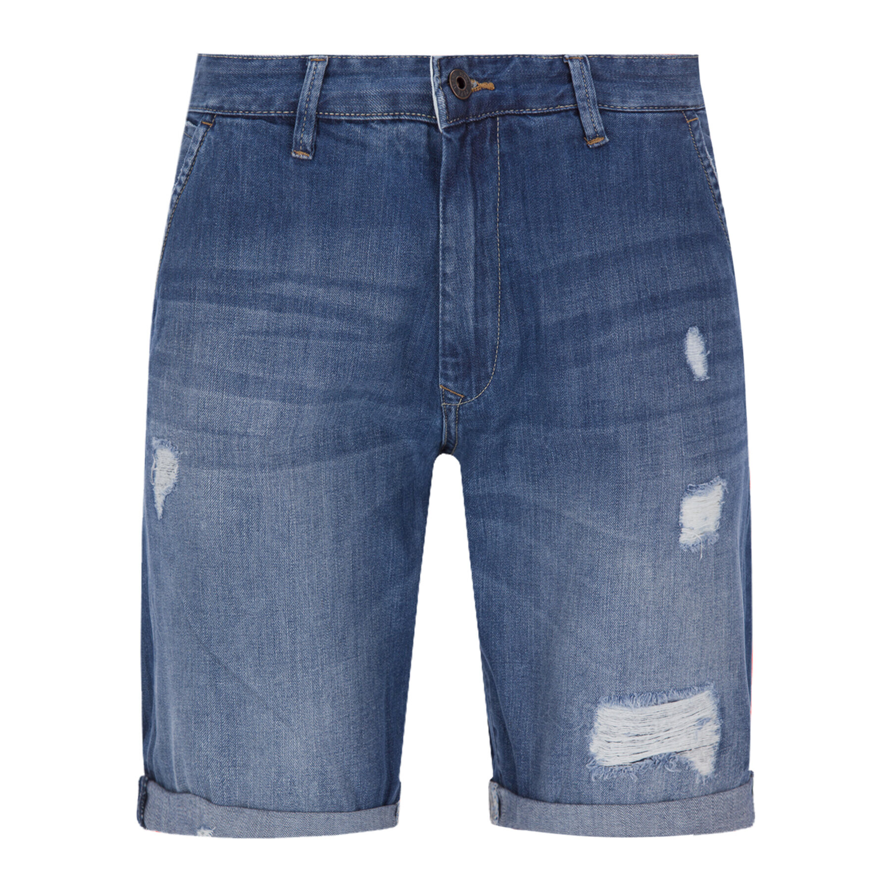 Pepe Jeans Džínsové šortky Callen PM800771 Modrá Relaxed Fit - Pepit.sk