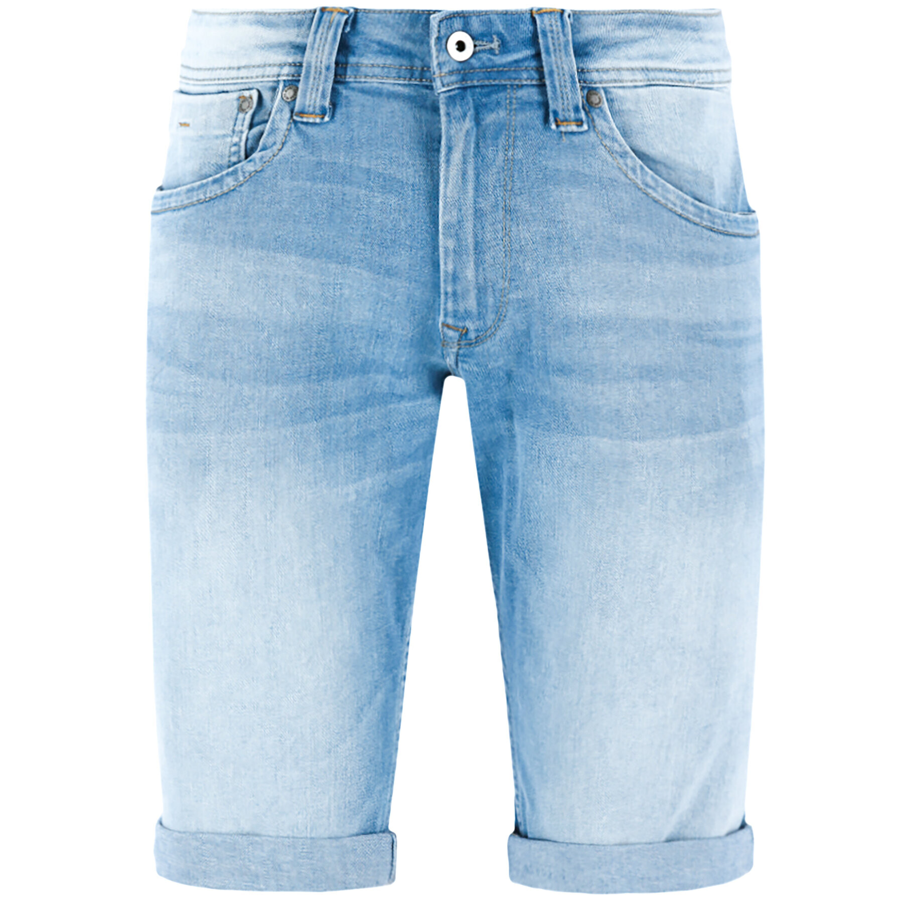 Pepe Jeans Džínsové šortky Cash PM800074 Modrá Regular Fit - Pepit.sk