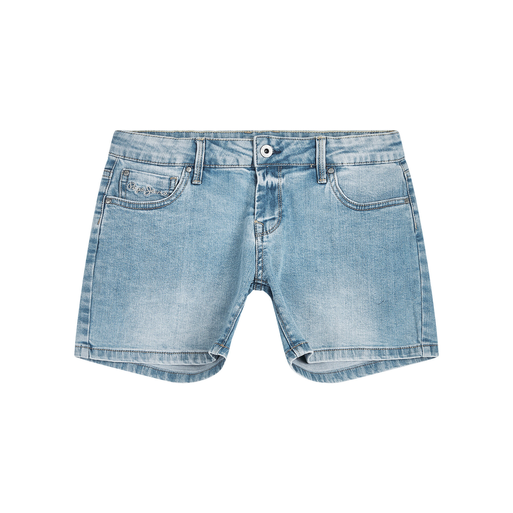 Pepe Jeans Džínsové šortky Foxtail PG800175 Modrá Regular Fit - Pepit.sk