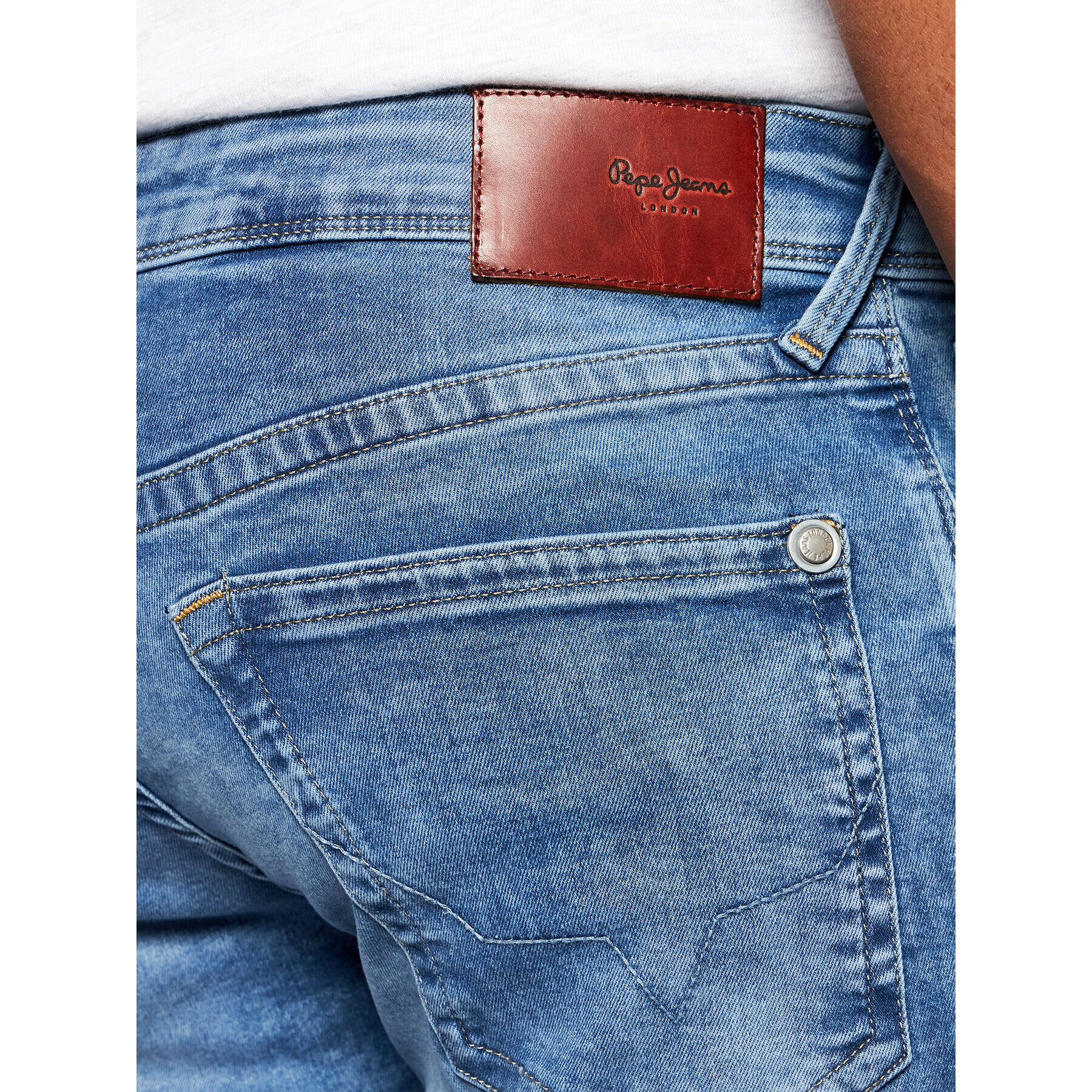 Pepe Jeans Džínsové šortky Hatch Tmavomodrá Slim Fit - Pepit.sk