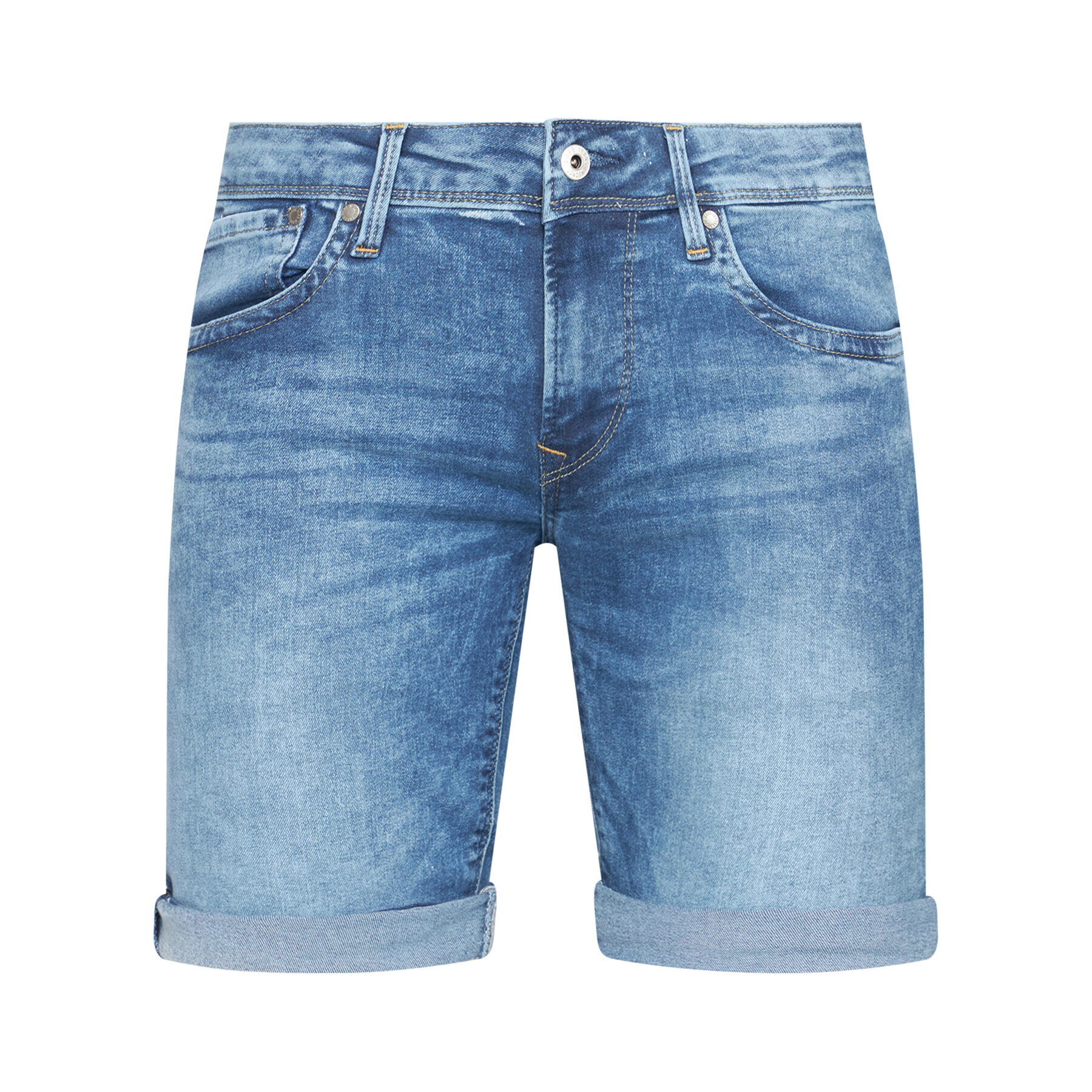 Pepe Jeans Džínsové šortky Hatch Tmavomodrá Slim Fit - Pepit.sk