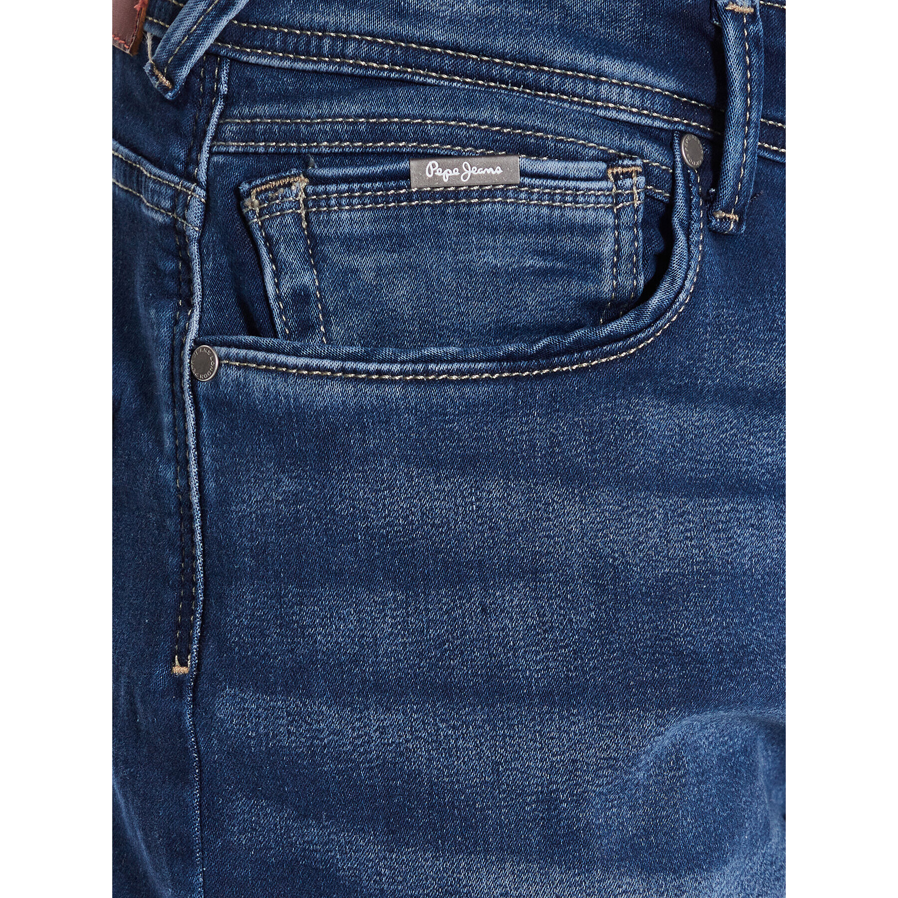 Pepe Jeans Džínsové šortky Jack Short PM801022CQ8 Modrá Regular Fit - Pepit.sk