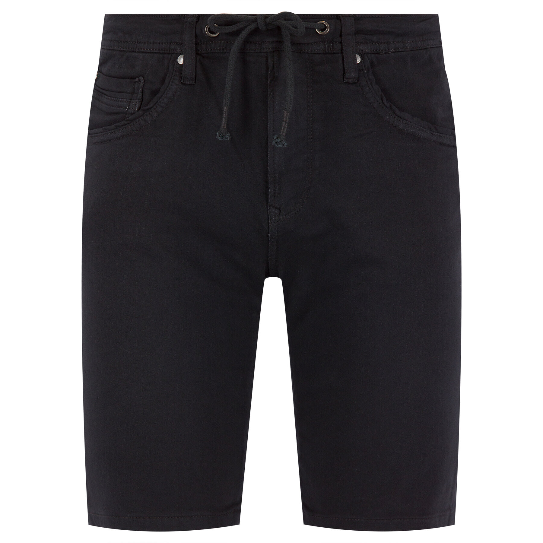 Pepe Jeans Džínsové šortky Jagger Short PM800720 Čierna Regular Fit - Pepit.sk