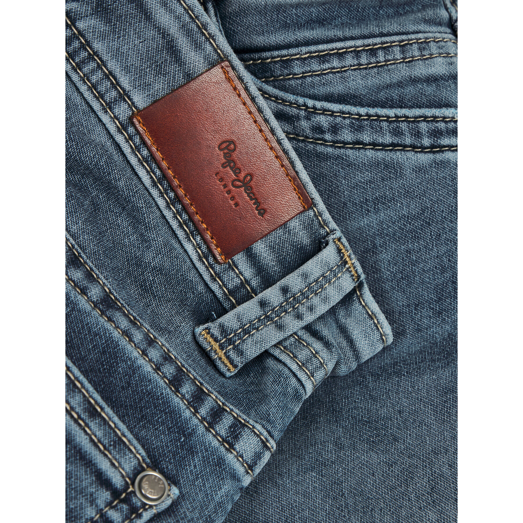 Pepe Jeans Džínsové šortky Tracker PB800522 Tmavomodrá Slim Fit - Pepit.sk