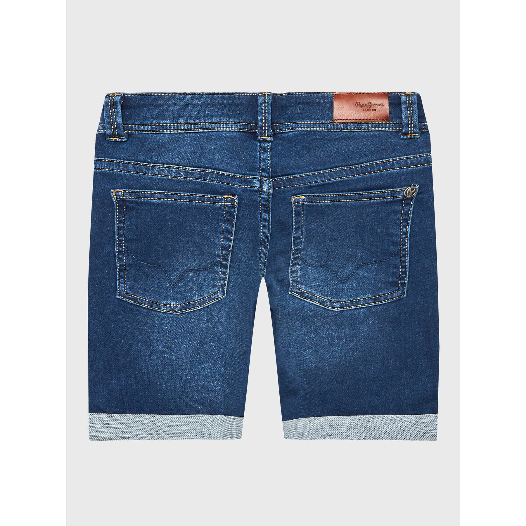 Pepe Jeans Džínsové šortky Tracker Short PB800696JS0 Modrá Slim Fit - Pepit.sk