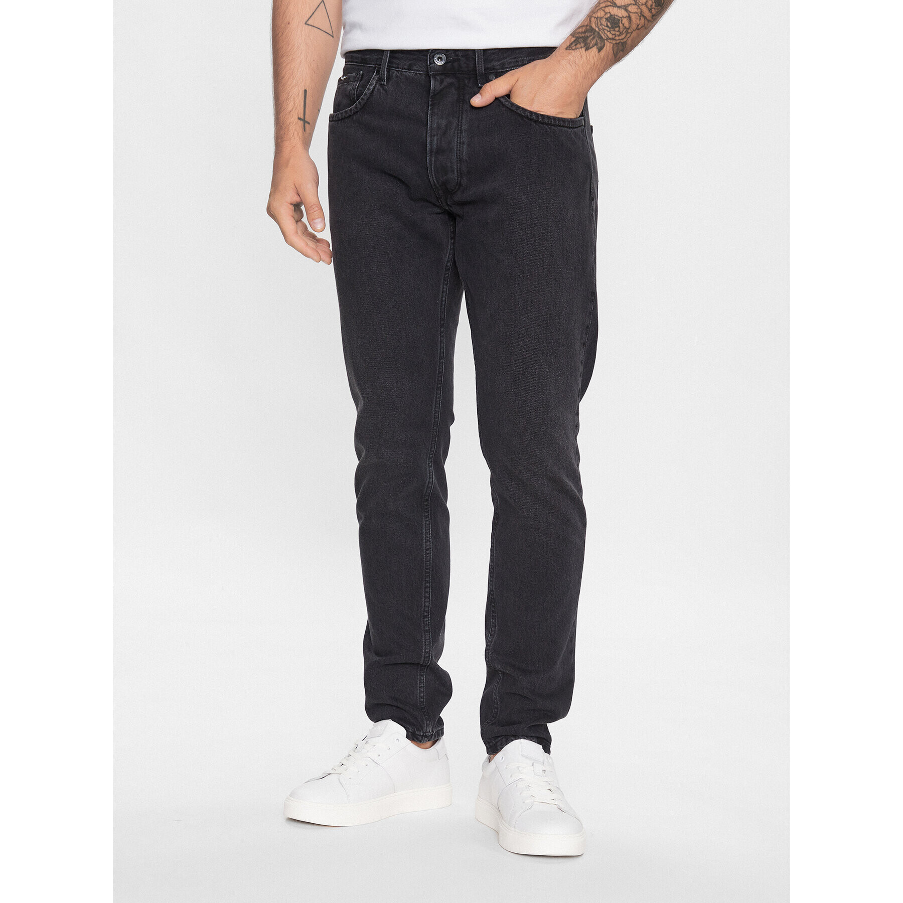 Pepe Jeans Džínsy Callen PM206812XF9 Čierna Relaxed Fit - Pepit.sk