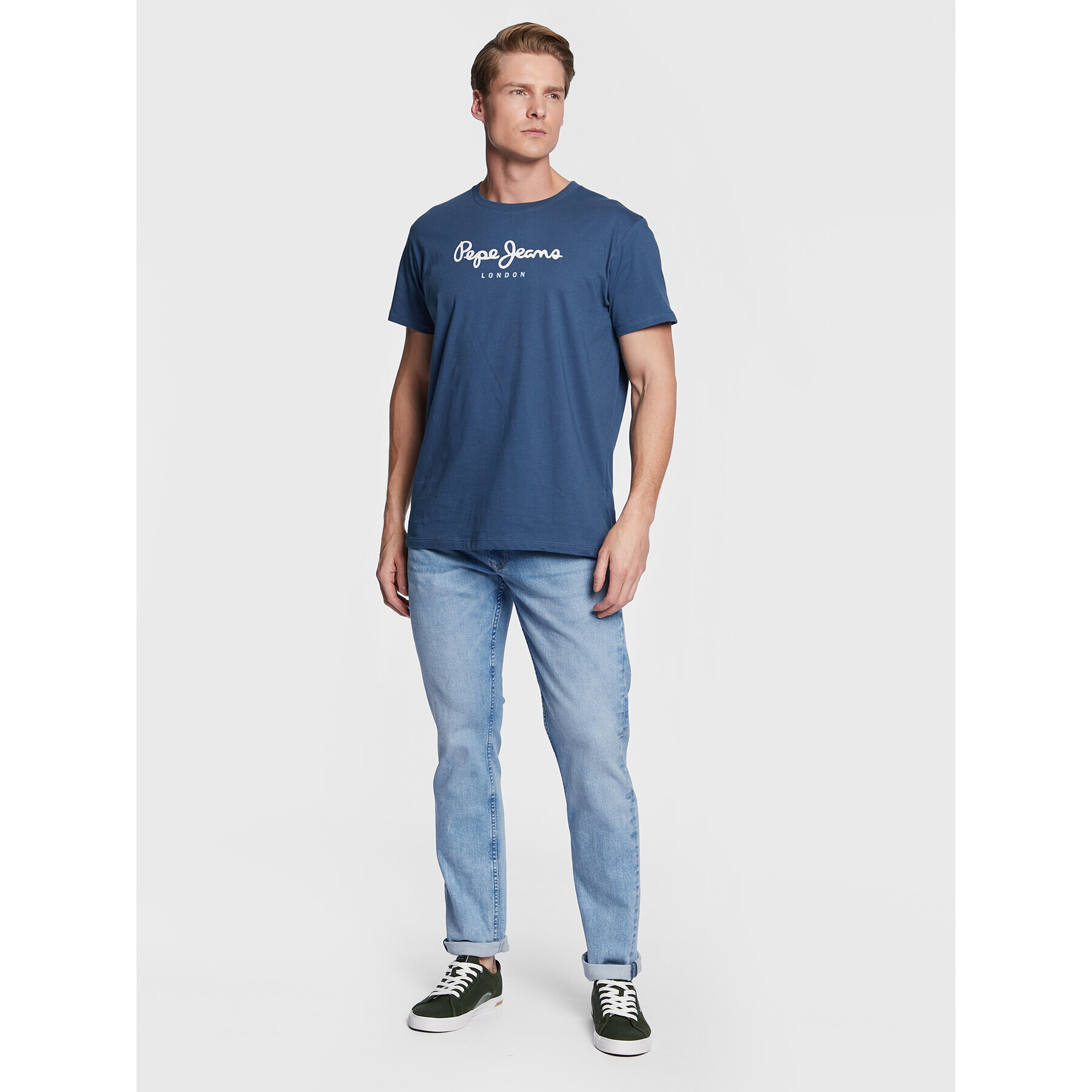 Pepe Jeans Džínsy Cash PM206318 Modrá Regular Fit - Pepit.sk