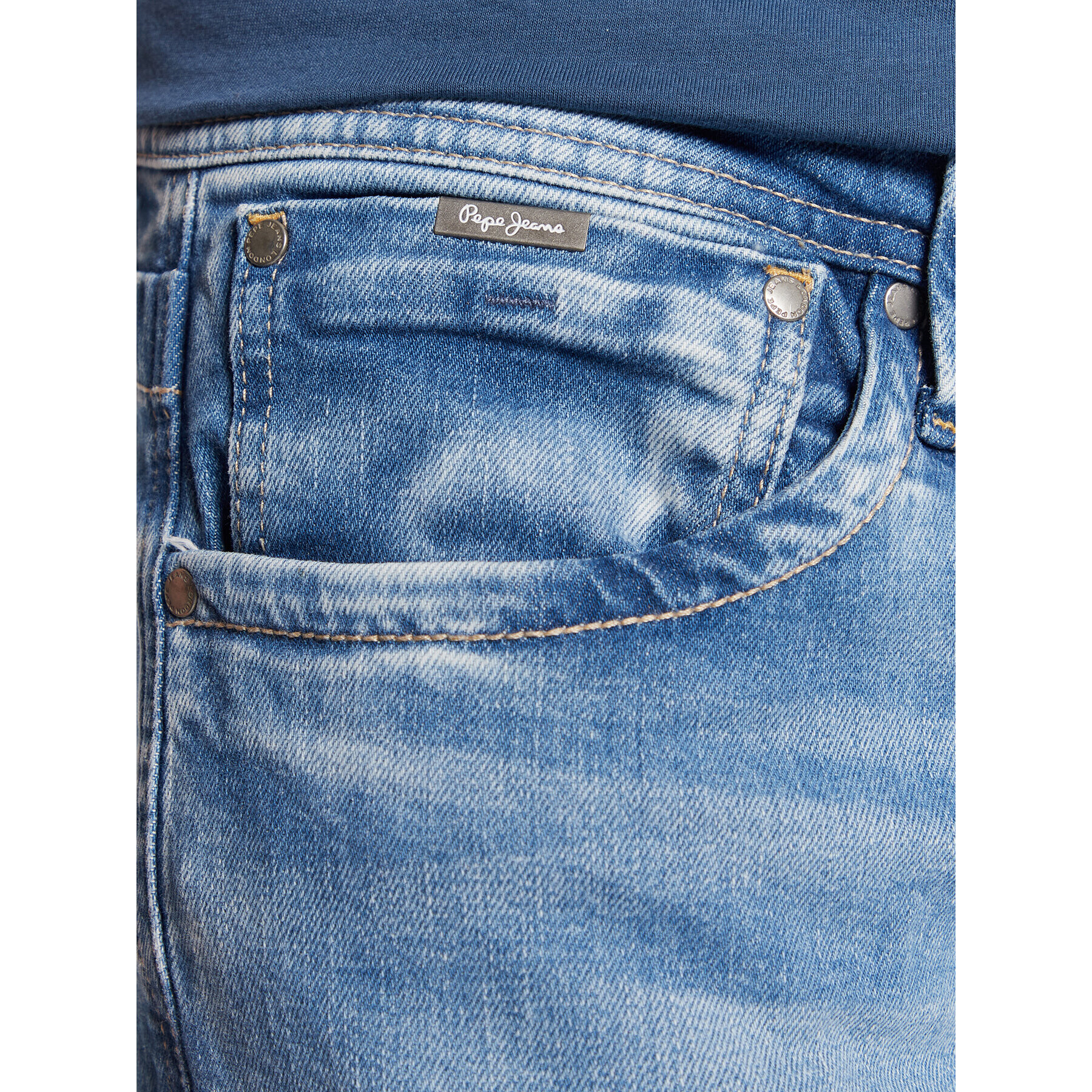 Pepe Jeans Džínsy Cash PM206318 Modrá Regular Fit - Pepit.sk