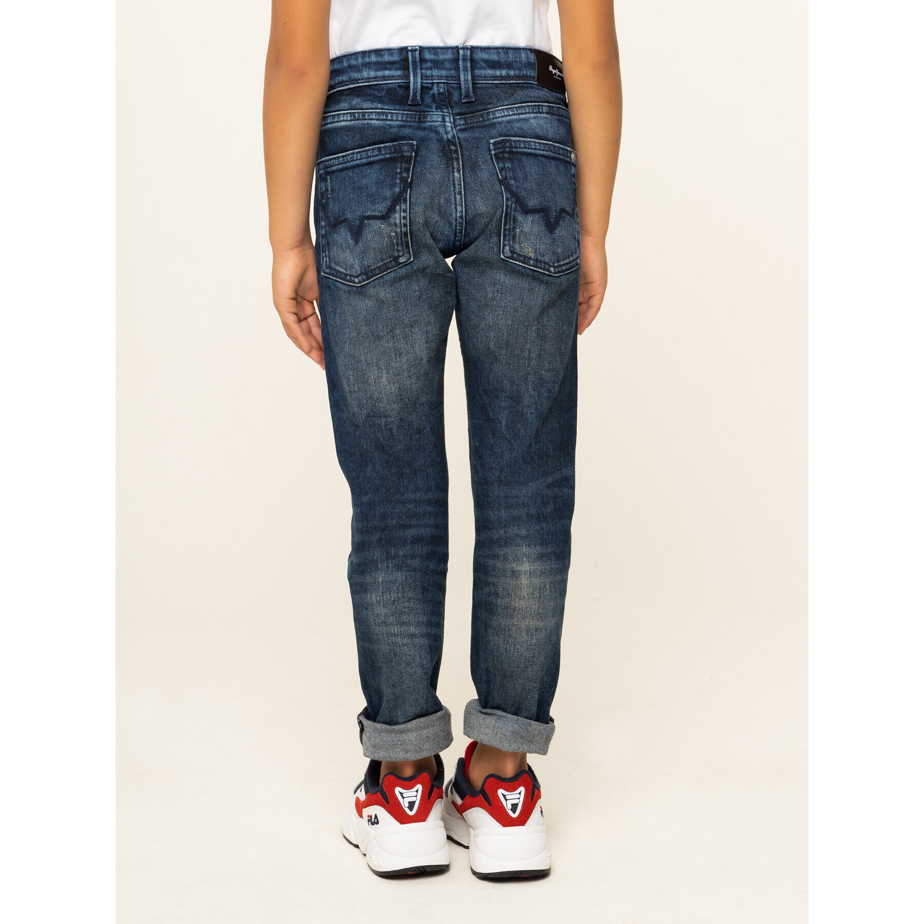 Pepe Jeans Džínsy Djo PB201470 Tmavomodrá Skinny Fit - Pepit.sk