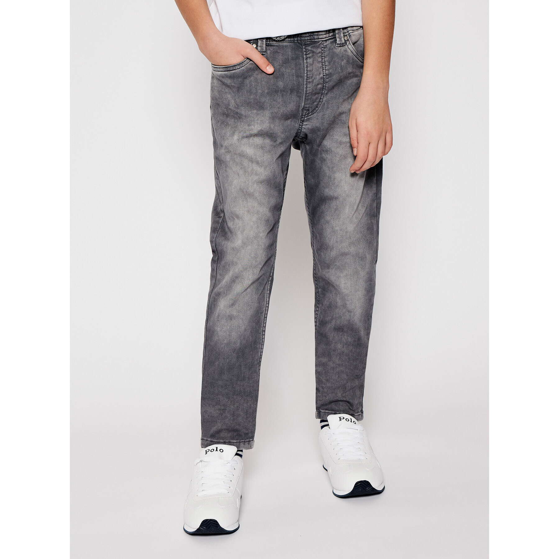 Pepe Jeans Džínsy GYMDIGO Archie PB201580 Sivá Relaxed Fit - Pepit.sk