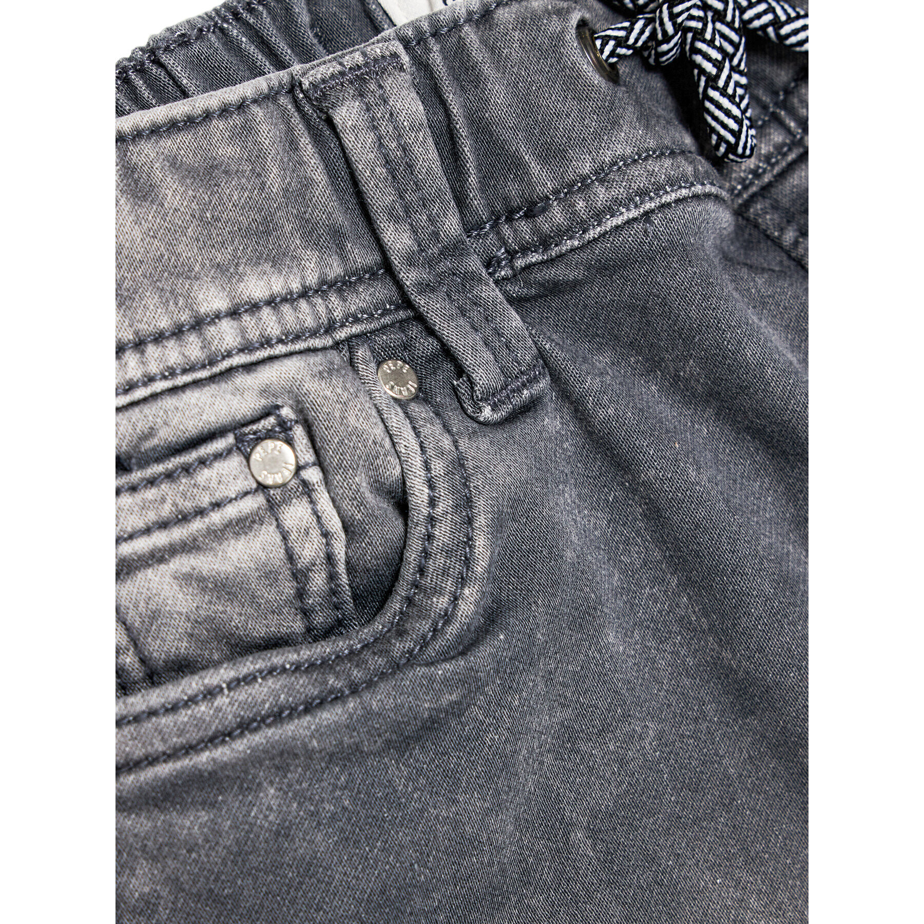 Pepe Jeans Džínsy GYMDIGO Archie PB201580 Sivá Relaxed Fit - Pepit.sk