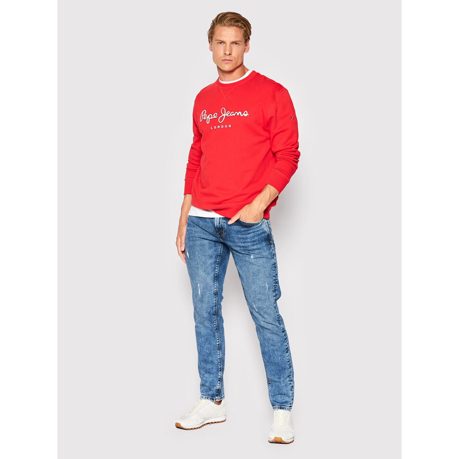 Pepe Jeans Džínsy Hatch PM206322 Tmavomodrá Slim Fit - Pepit.sk