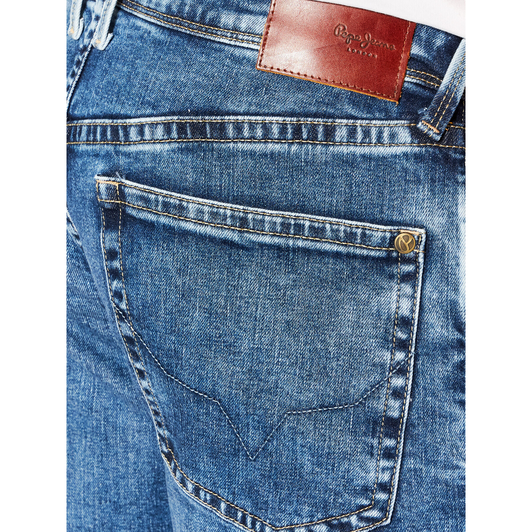 Pepe Jeans Džínsy Hatch PM206322 Tmavomodrá Slim Fit - Pepit.sk