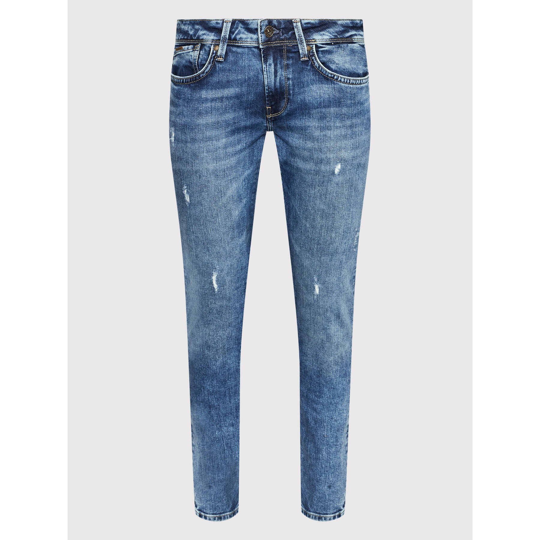 Pepe Jeans Džínsy Hatch PM206322 Tmavomodrá Slim Fit - Pepit.sk