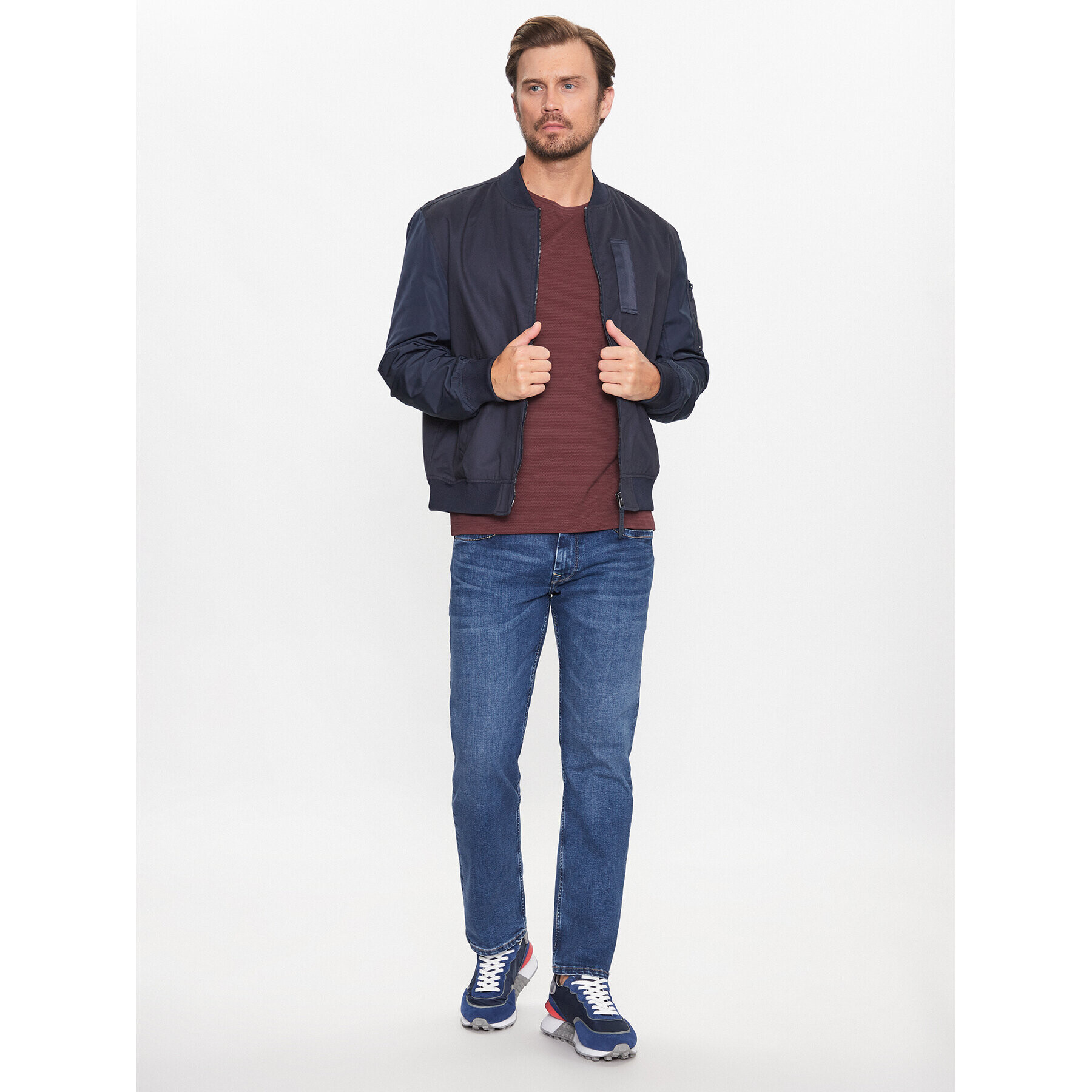 Pepe Jeans Džínsy Kingston Zip PM206468VX30 Modrá Relaxed Fit - Pepit.sk