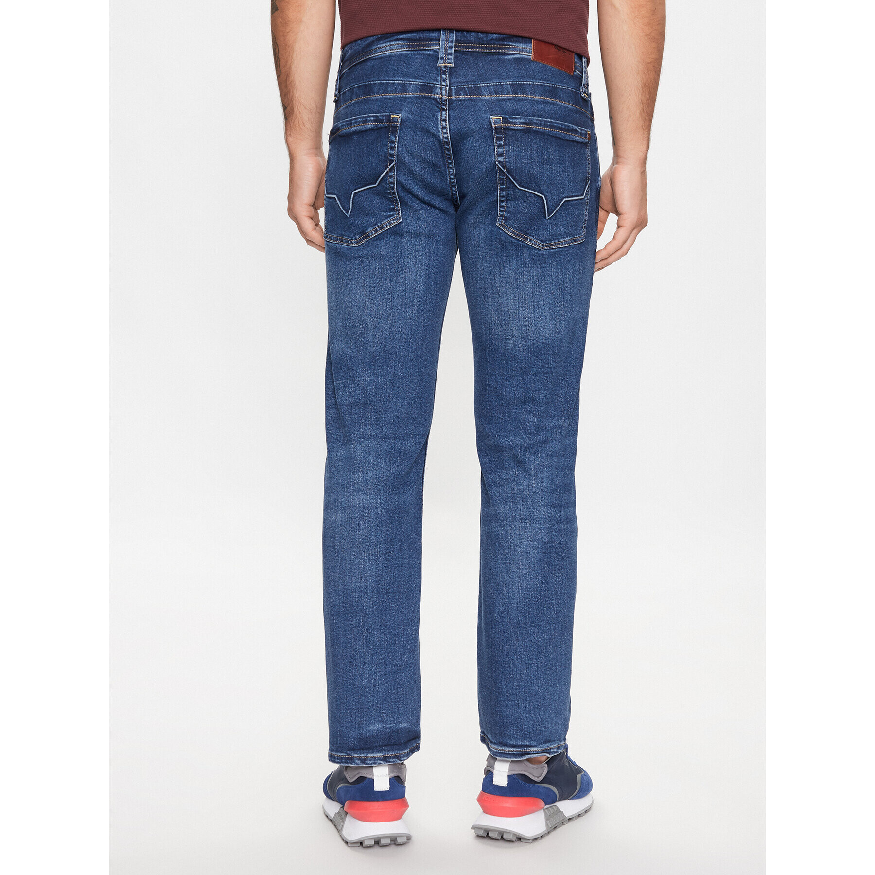 Pepe Jeans Džínsy Kingston Zip PM206468VX30 Modrá Relaxed Fit - Pepit.sk