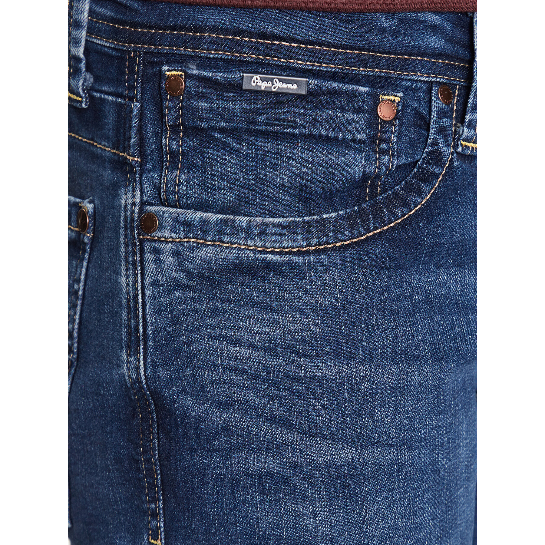 Pepe Jeans Džínsy Kingston Zip PM206468VX30 Modrá Relaxed Fit - Pepit.sk