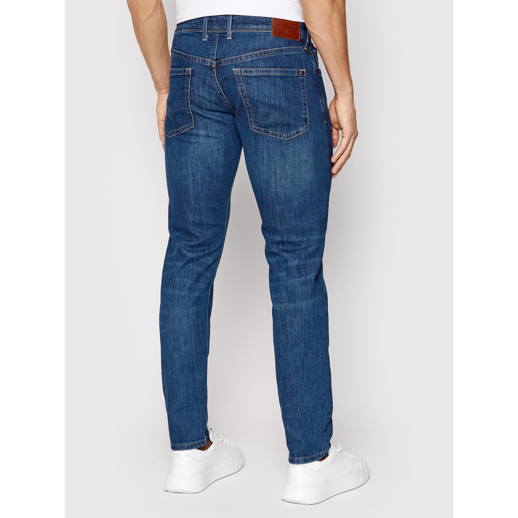 Pepe Jeans Džínsy PM206322 Tmavomodrá Slim Fit - Pepit.sk