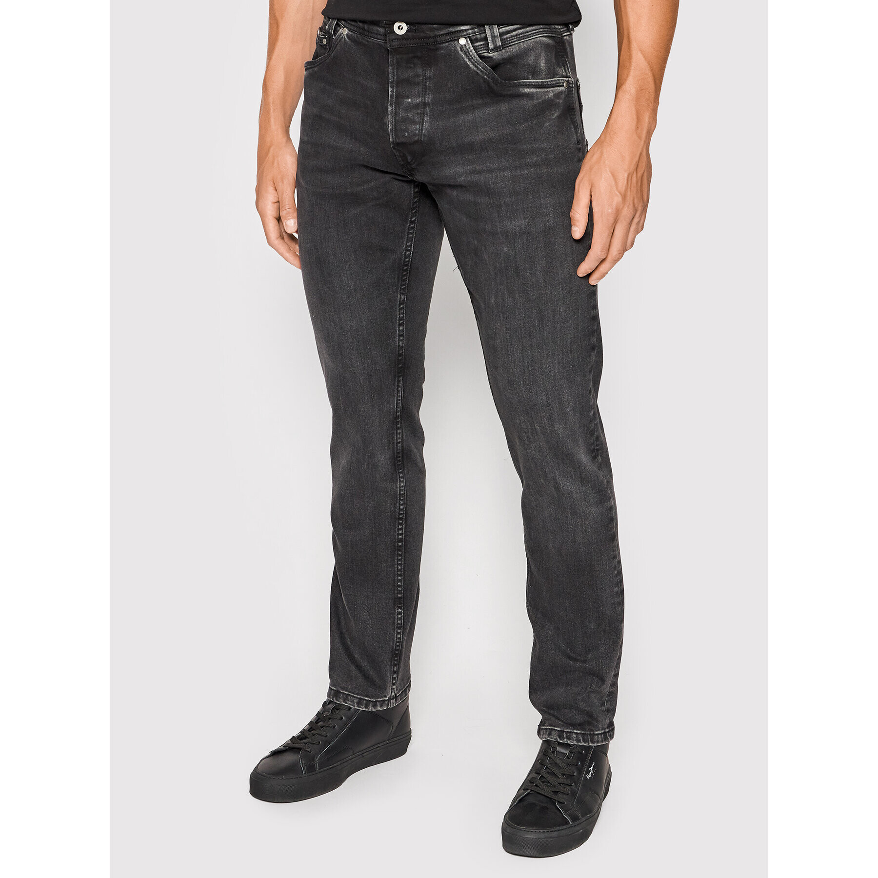 Pepe Jeans Džínsy Spike PM206325 Čierna Regular Fit - Pepit.sk