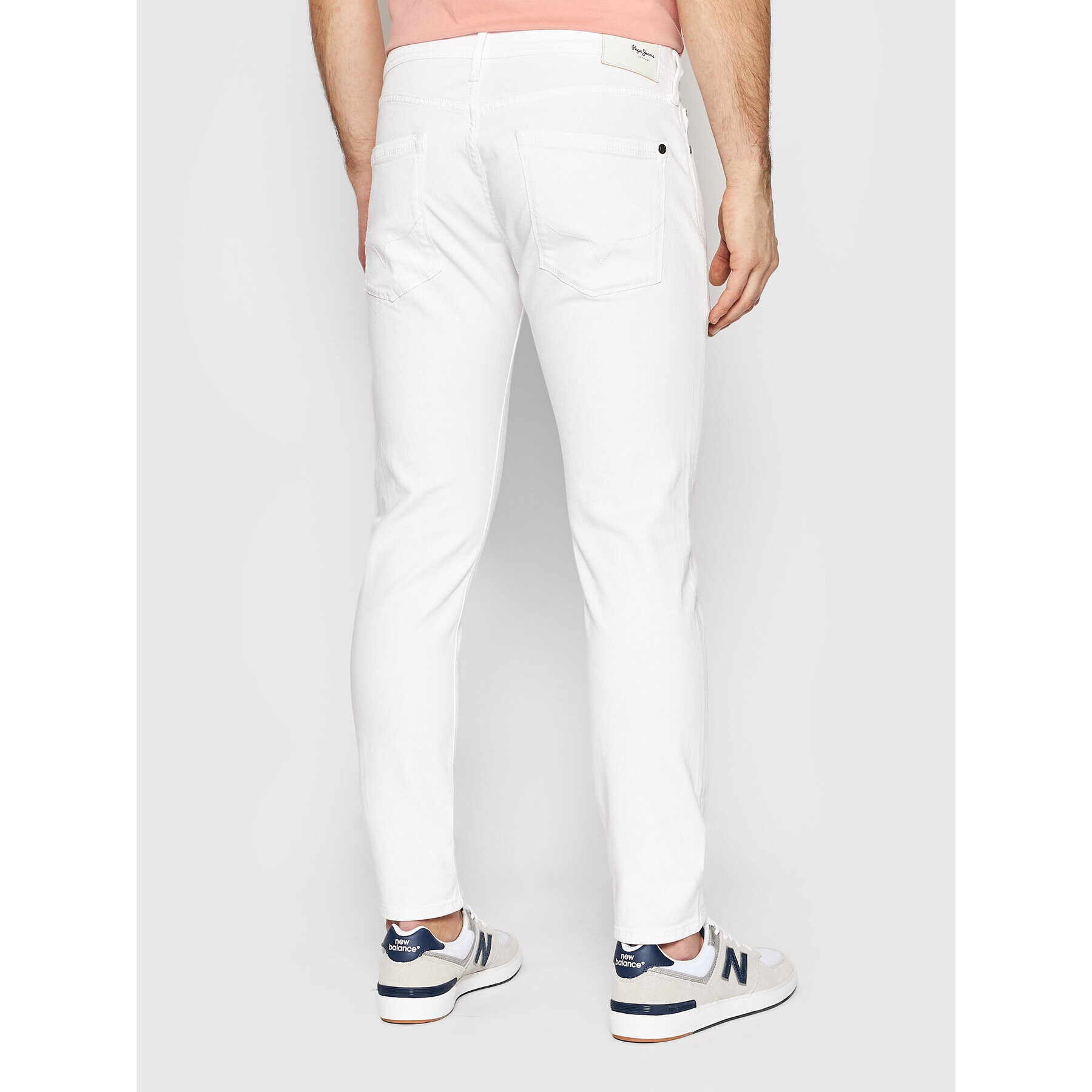 Pepe Jeans Džínsy Stanley PM206326 Biela Tapered Fit - Pepit.sk