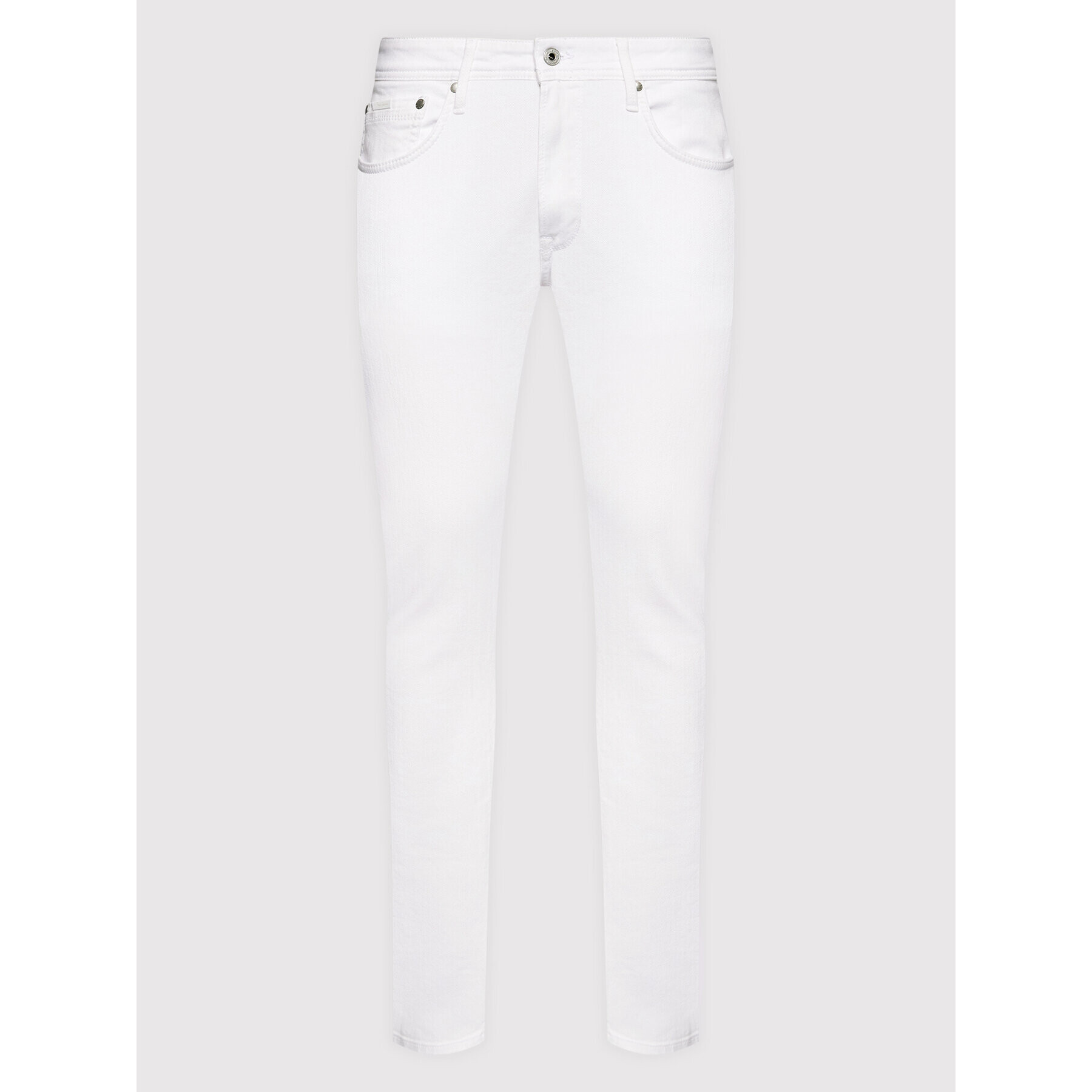 Pepe Jeans Džínsy Stanley PM206326 Biela Tapered Fit - Pepit.sk