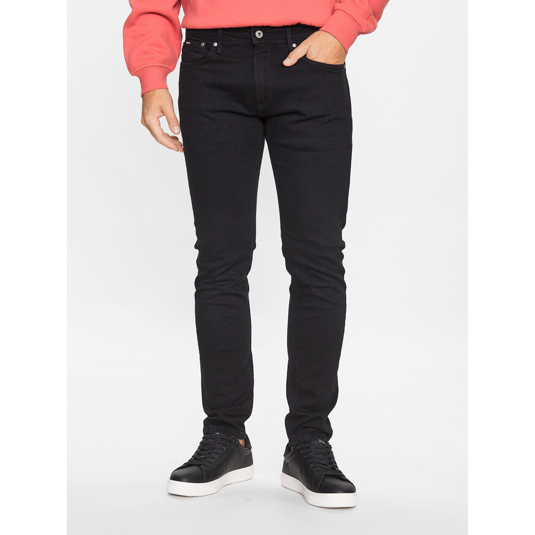 Pepe Jeans Džínsy Stanley PM206326 Čierna Slim Fit - Pepit.sk