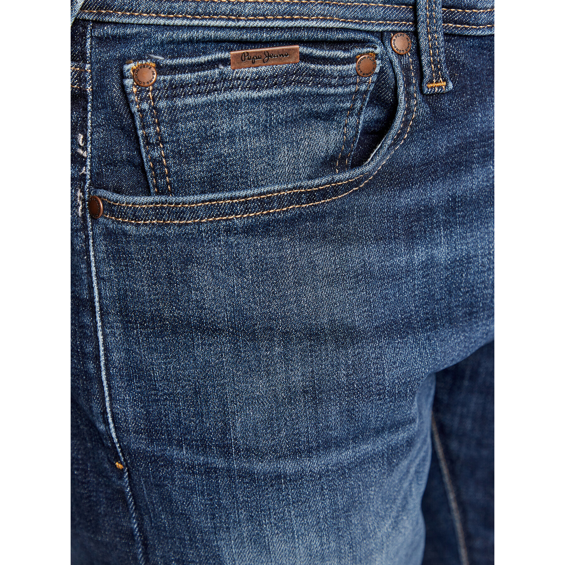 Pepe Jeans Džínsy Stanley PM206326 Modrá Taper Fit - Pepit.sk