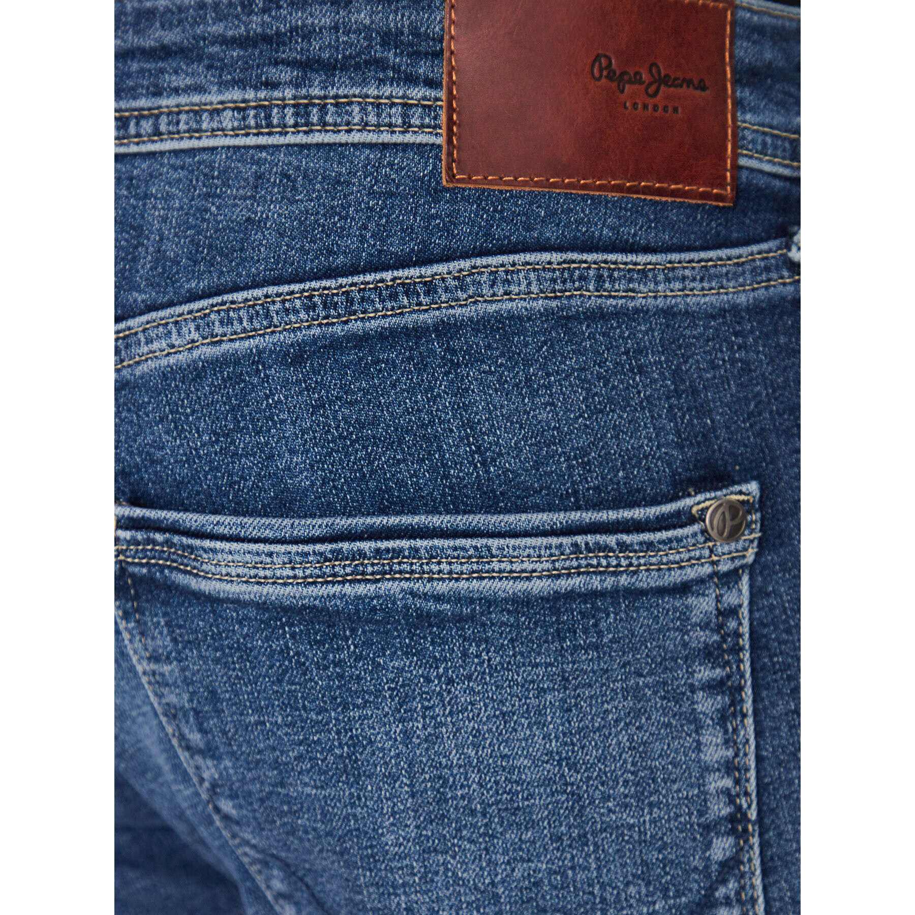 Pepe Jeans Džínsy Stanley PM206326HS6 Modrá Tapered Fit - Pepit.sk