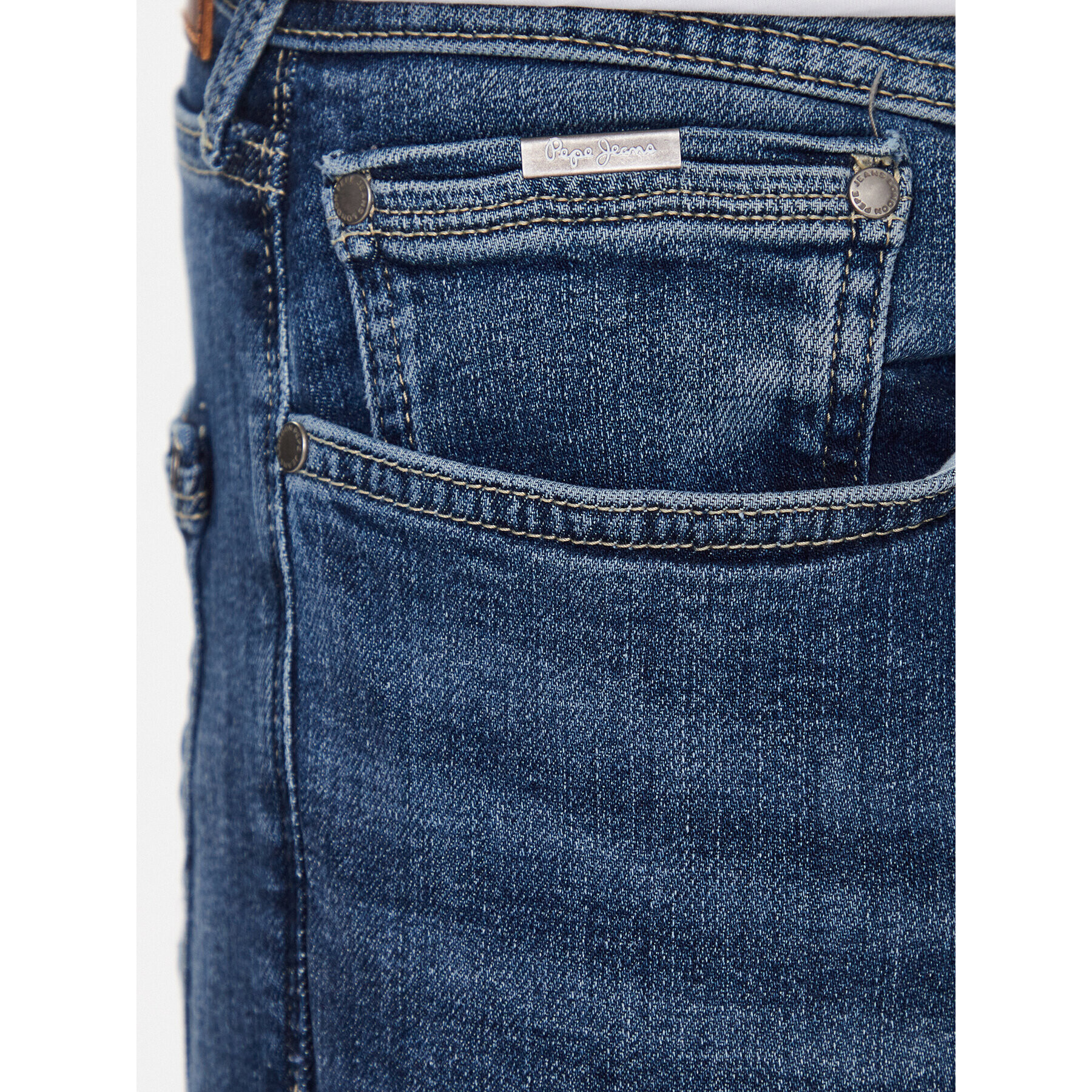 Pepe Jeans Džínsy Stanley PM206326HS6 Modrá Tapered Fit - Pepit.sk