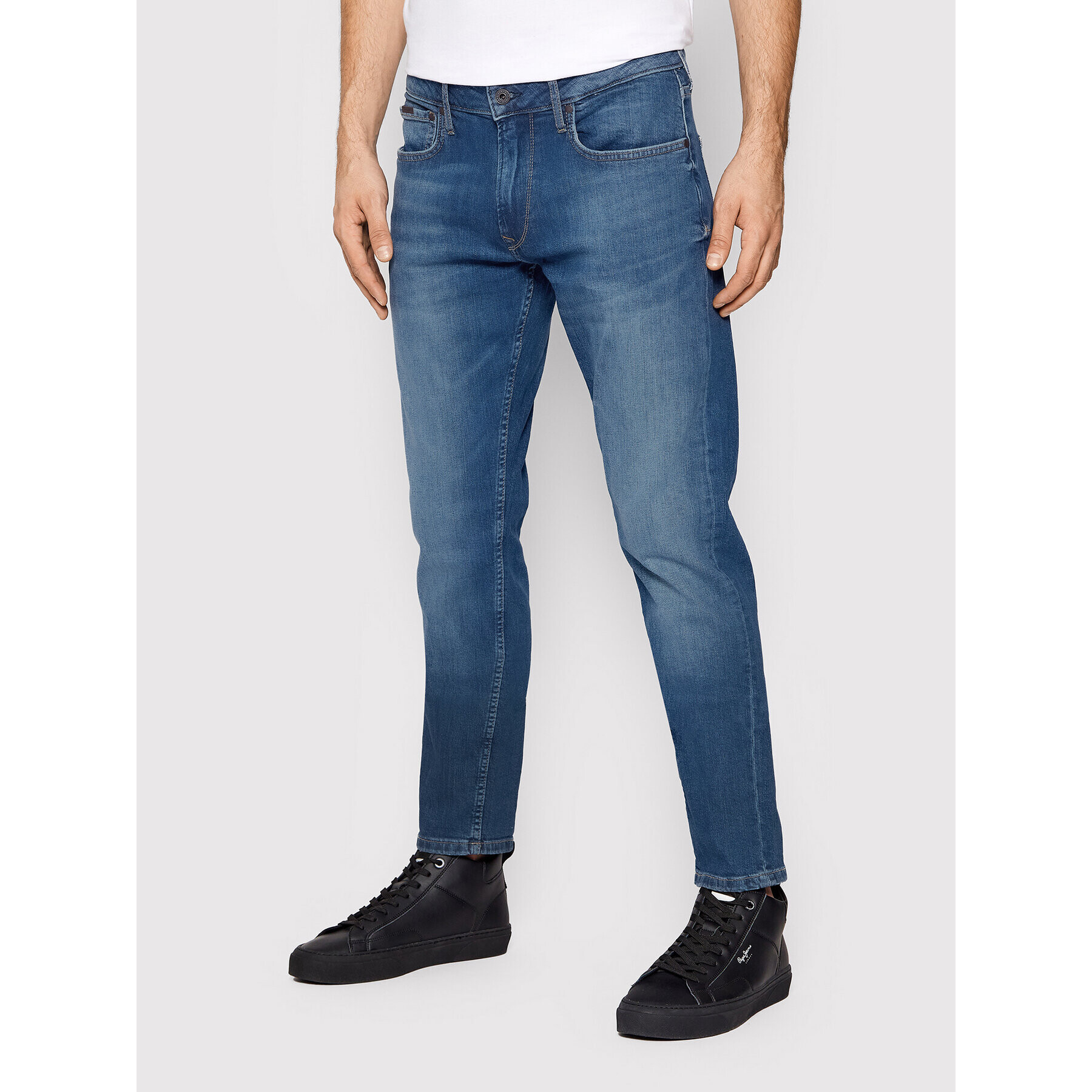 Pepe Jeans Džínsy Stanley PM206327 Modrá Slim Fit - Pepit.sk