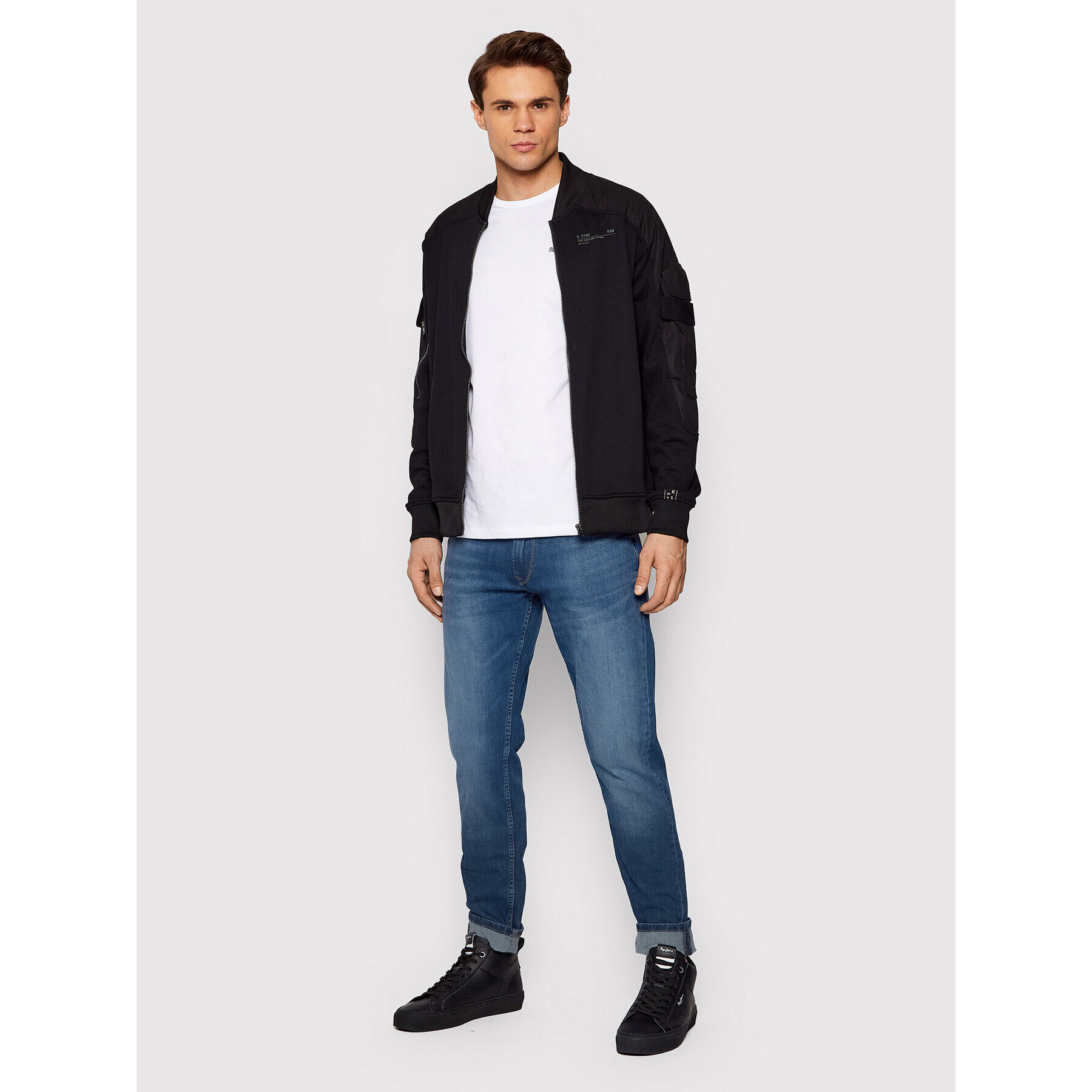 Pepe Jeans Džínsy Stanley PM206327 Modrá Slim Fit - Pepit.sk