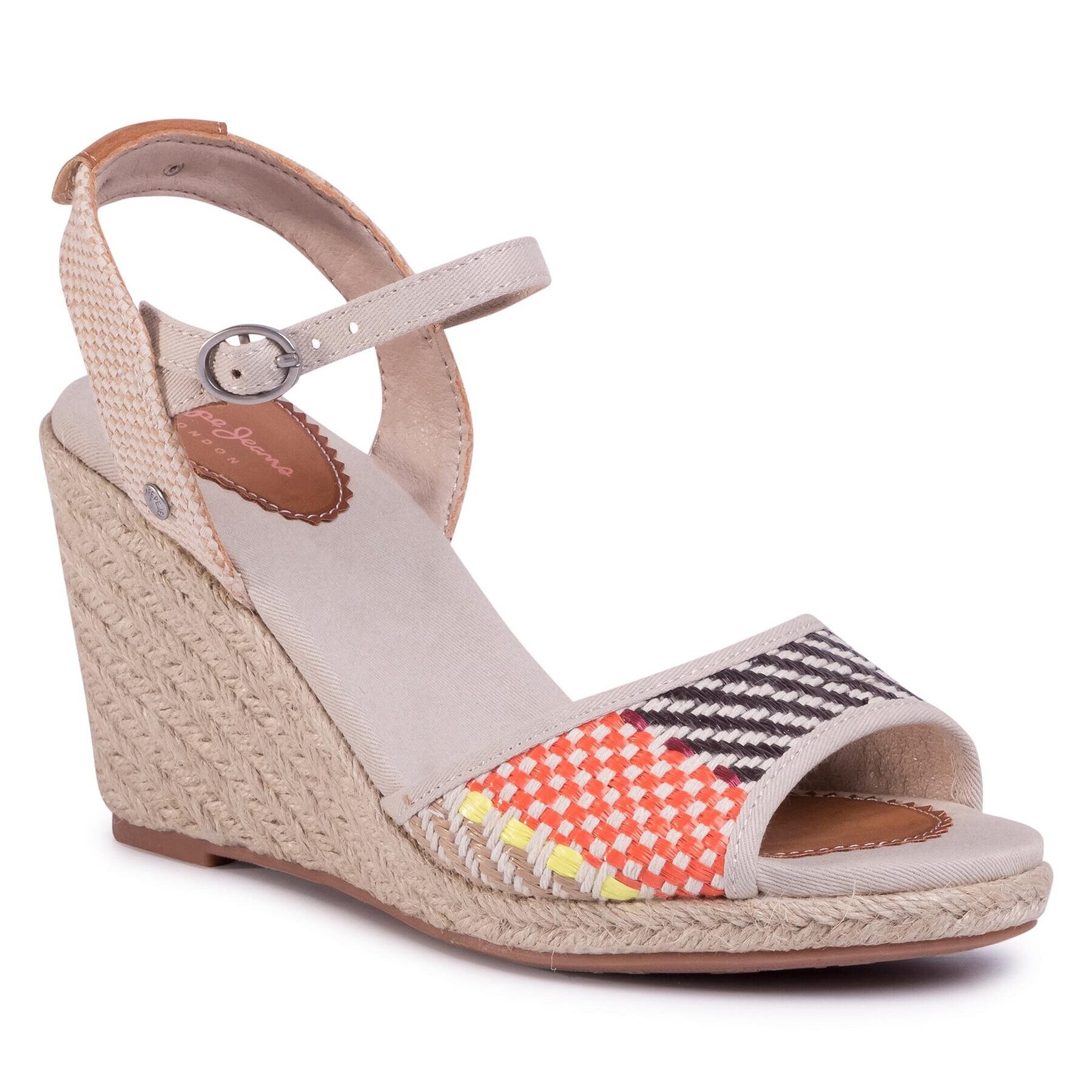 Pepe Jeans Espadrilky Shark Rafy PLS90456 Béžová - Pepit.sk