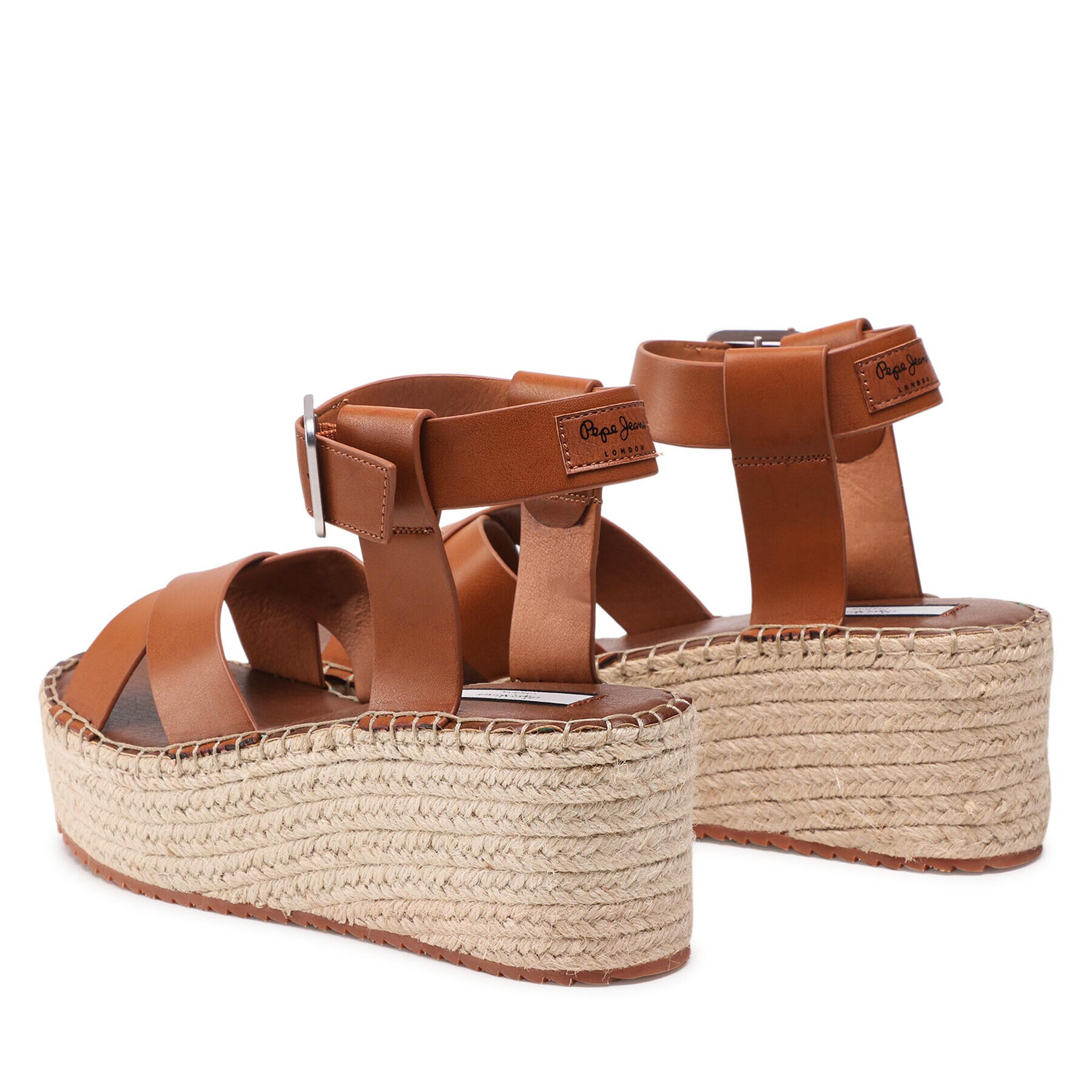 Pepe Jeans Espadrilky Witney Ella PLS90490 Hnedá - Pepit.sk