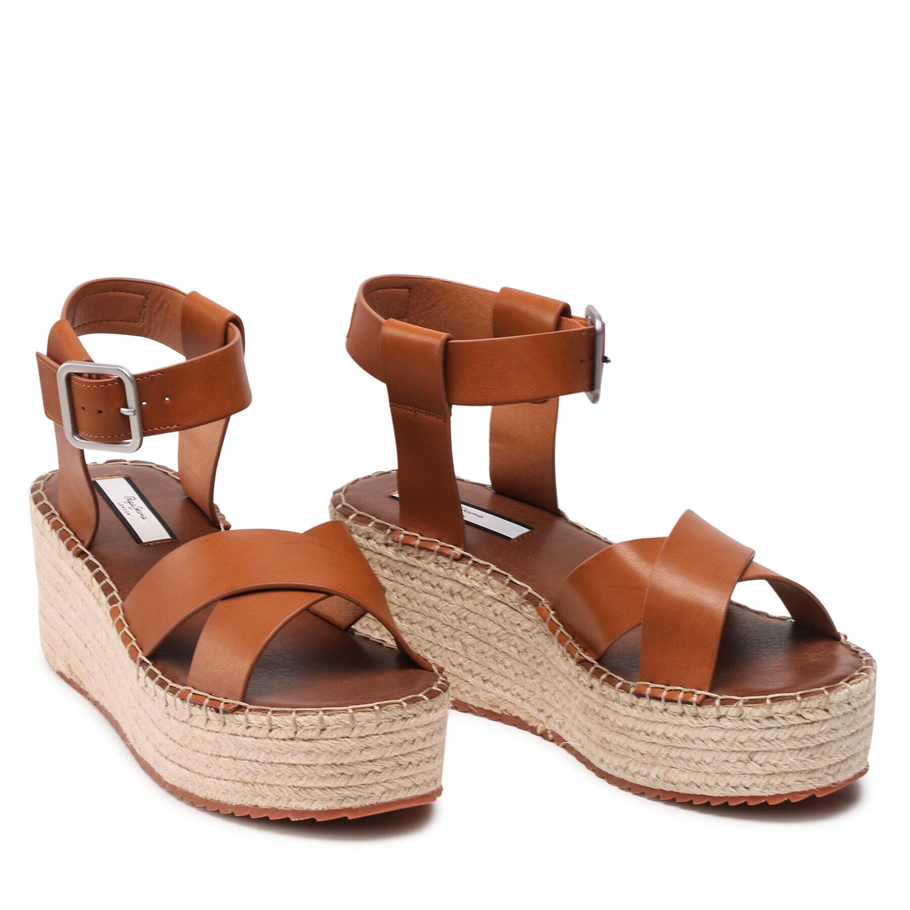 Pepe Jeans Espadrilky Witney Ella PLS90490 Hnedá - Pepit.sk