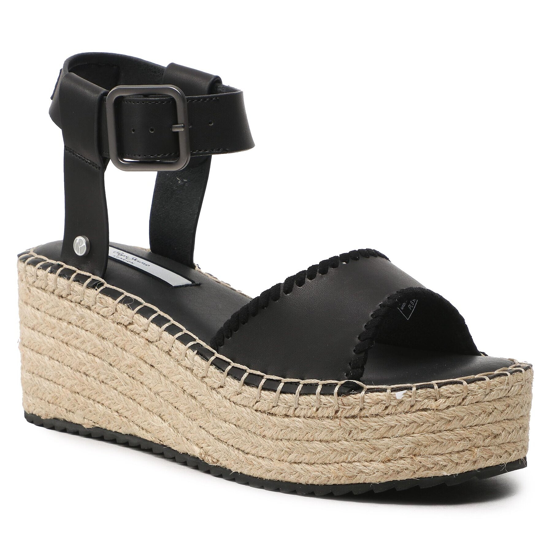 Pepe Jeans Espadrilky Witney Indie PLS90554 Čierna - Pepit.sk