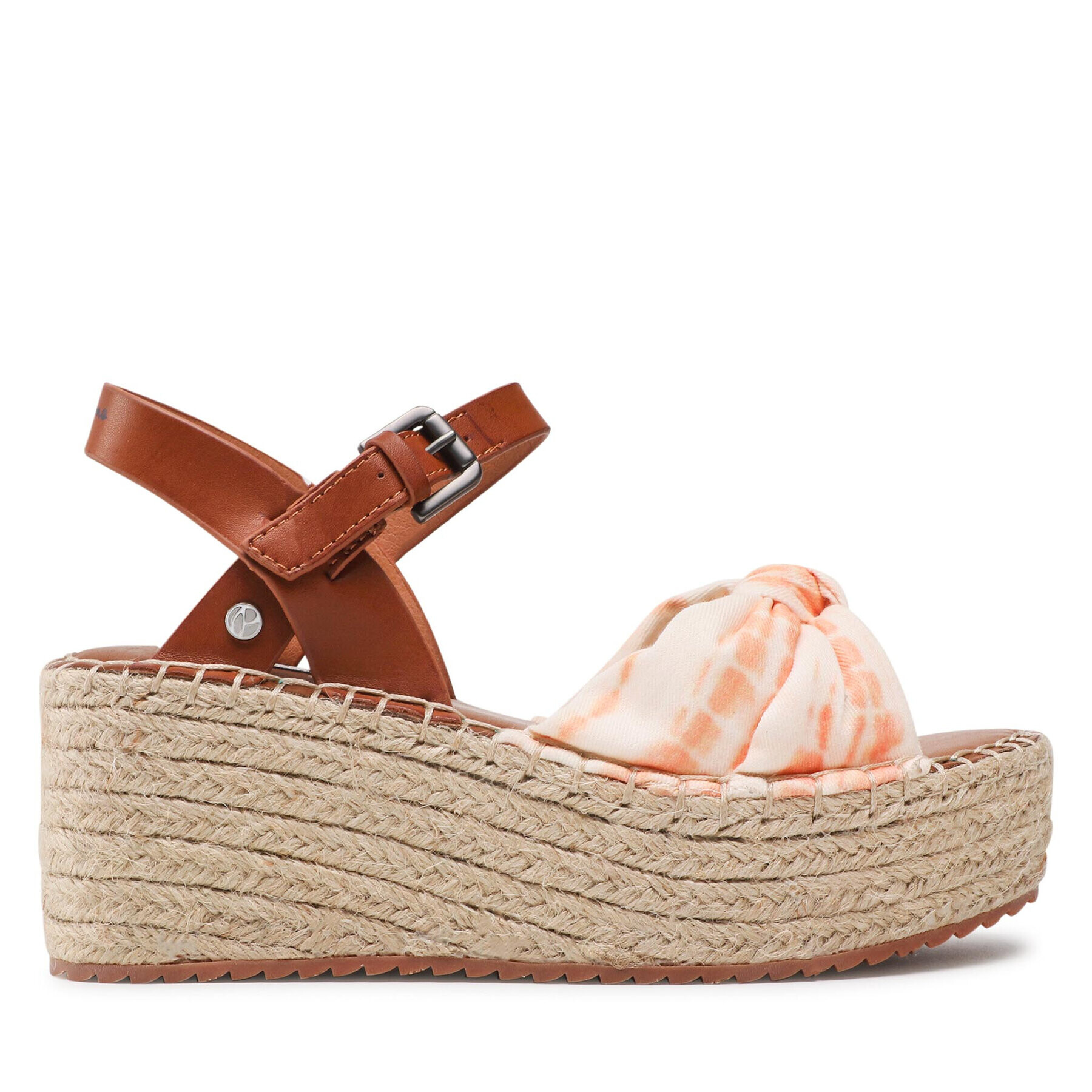 Pepe Jeans Espadrilky Witney Knot PLS90553 Hnedá - Pepit.sk