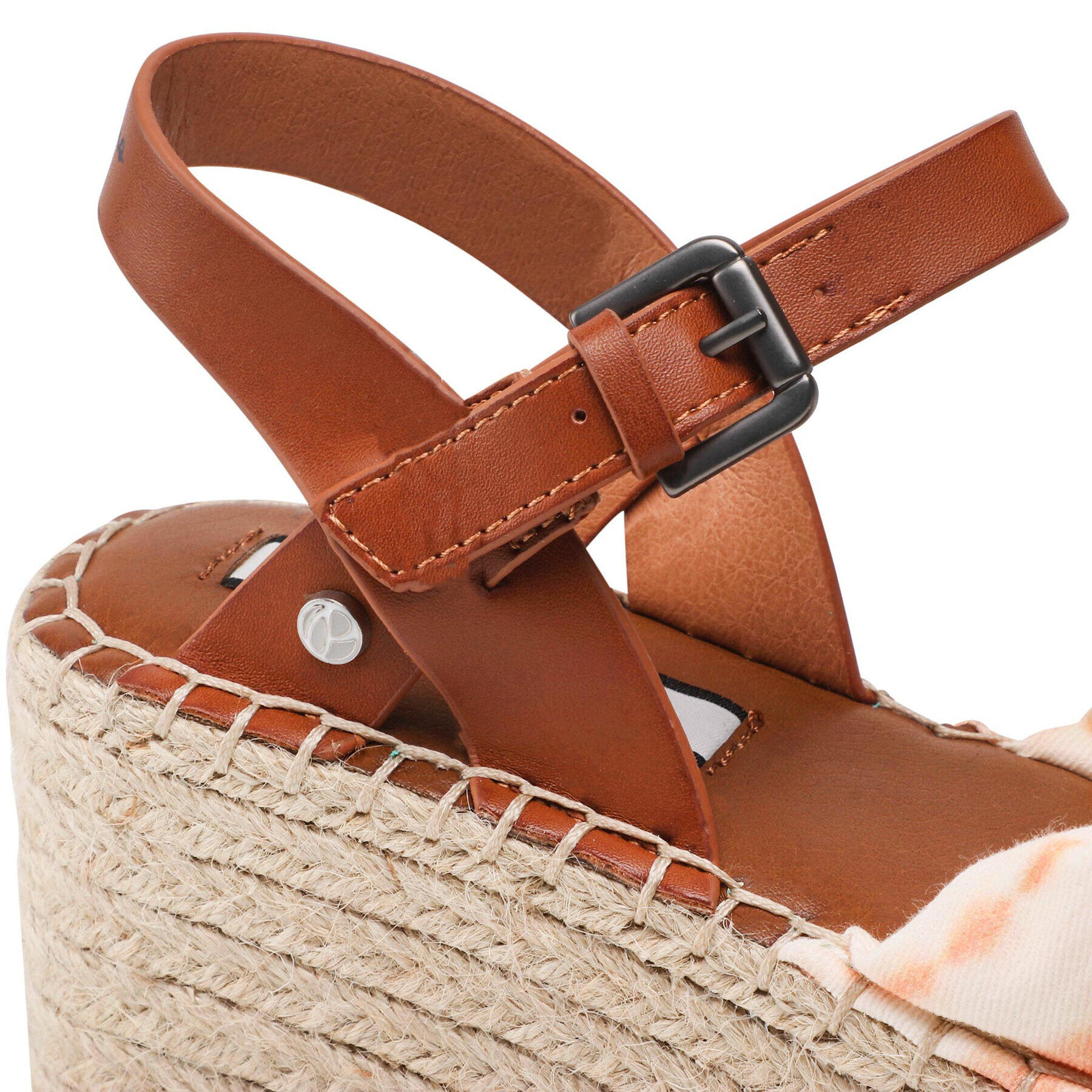 Pepe Jeans Espadrilky Witney Knot PLS90553 Hnedá - Pepit.sk