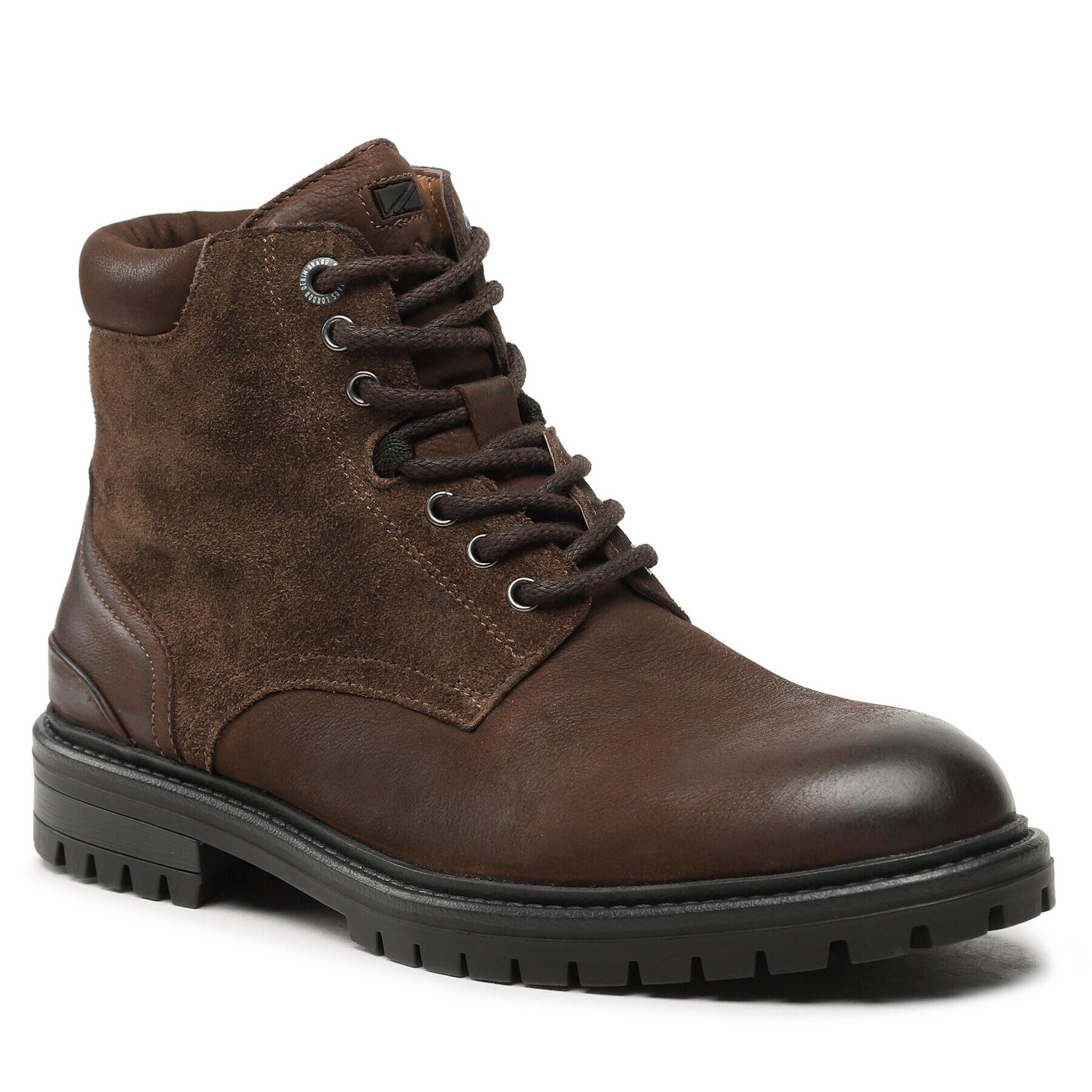 Pepe Jeans Outdoorová obuv Ned Boot Antic Warm PMS50222 Hnedá - Pepit.sk