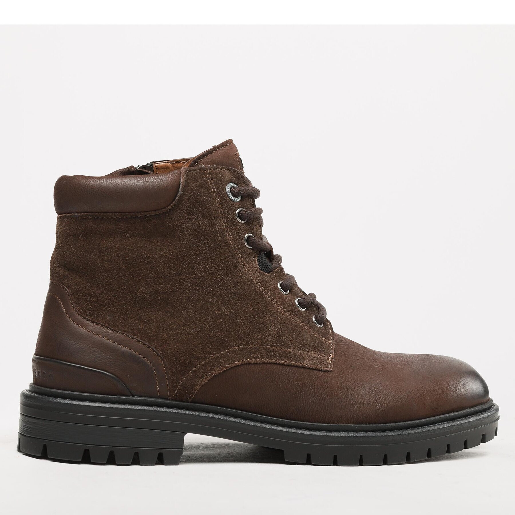 Pepe Jeans Outdoorová obuv Ned Boot Antic Warm PMS50222 Hnedá - Pepit.sk