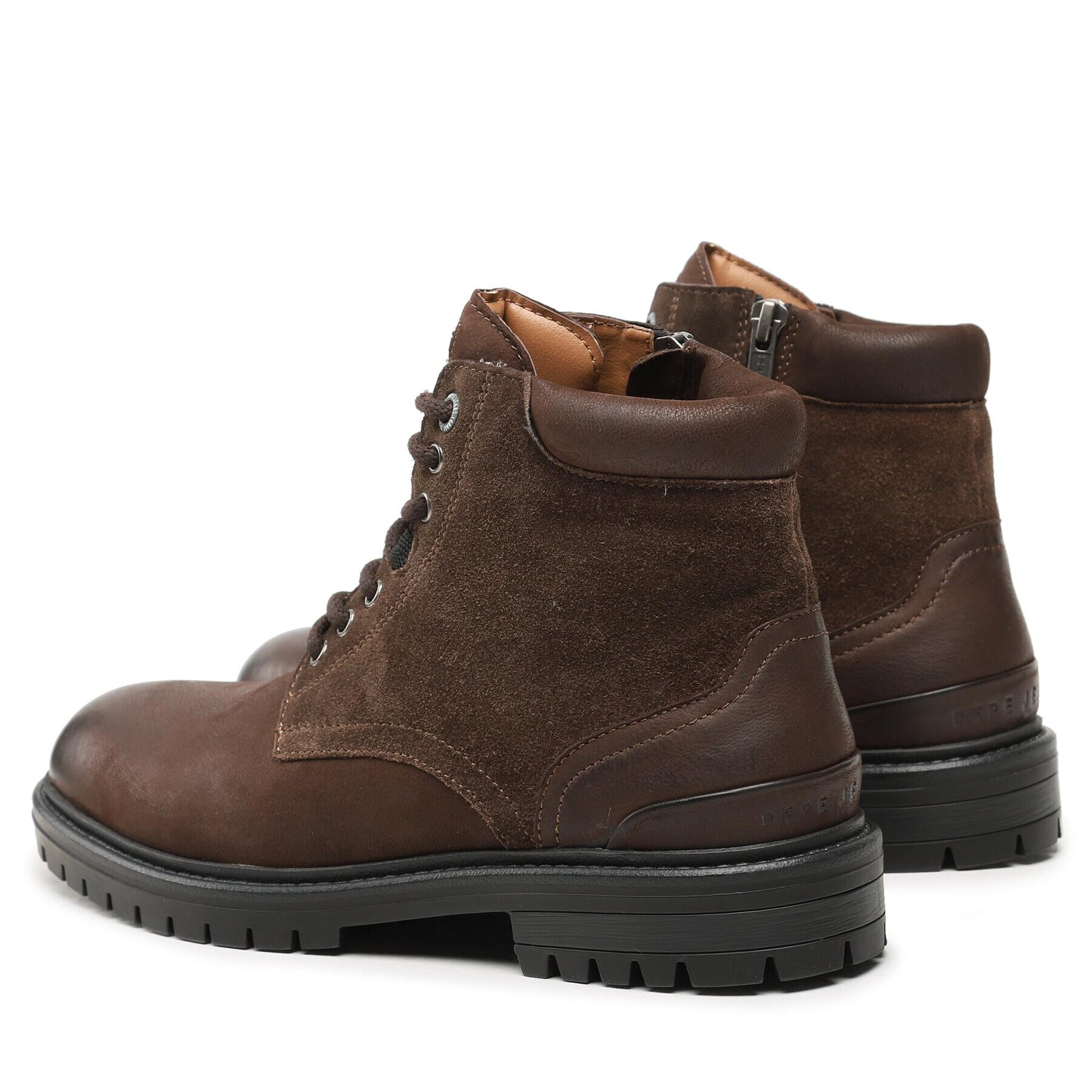 Pepe Jeans Outdoorová obuv Ned Boot Antic Warm PMS50222 Hnedá - Pepit.sk