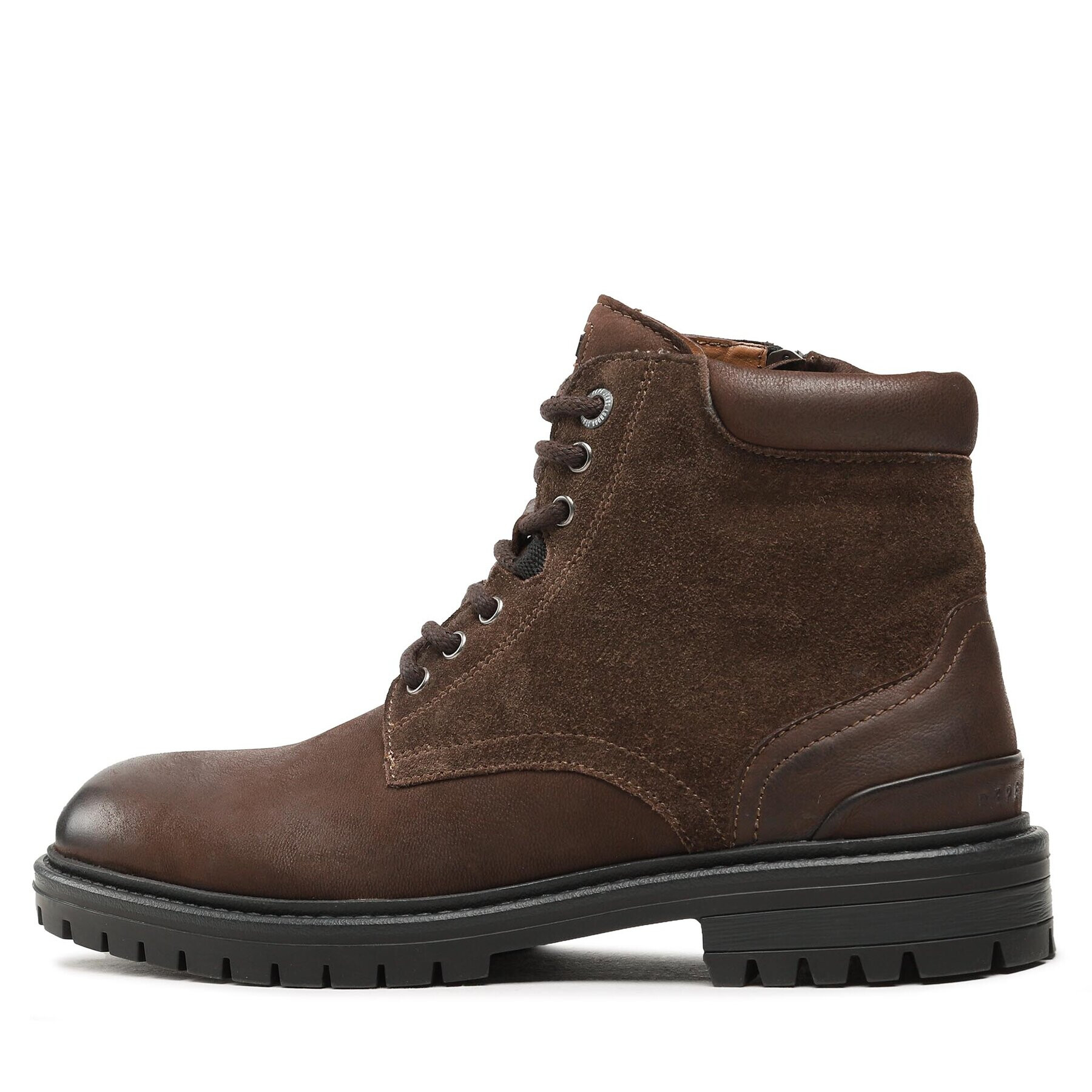 Pepe Jeans Outdoorová obuv Ned Boot Antic Warm PMS50222 Hnedá - Pepit.sk