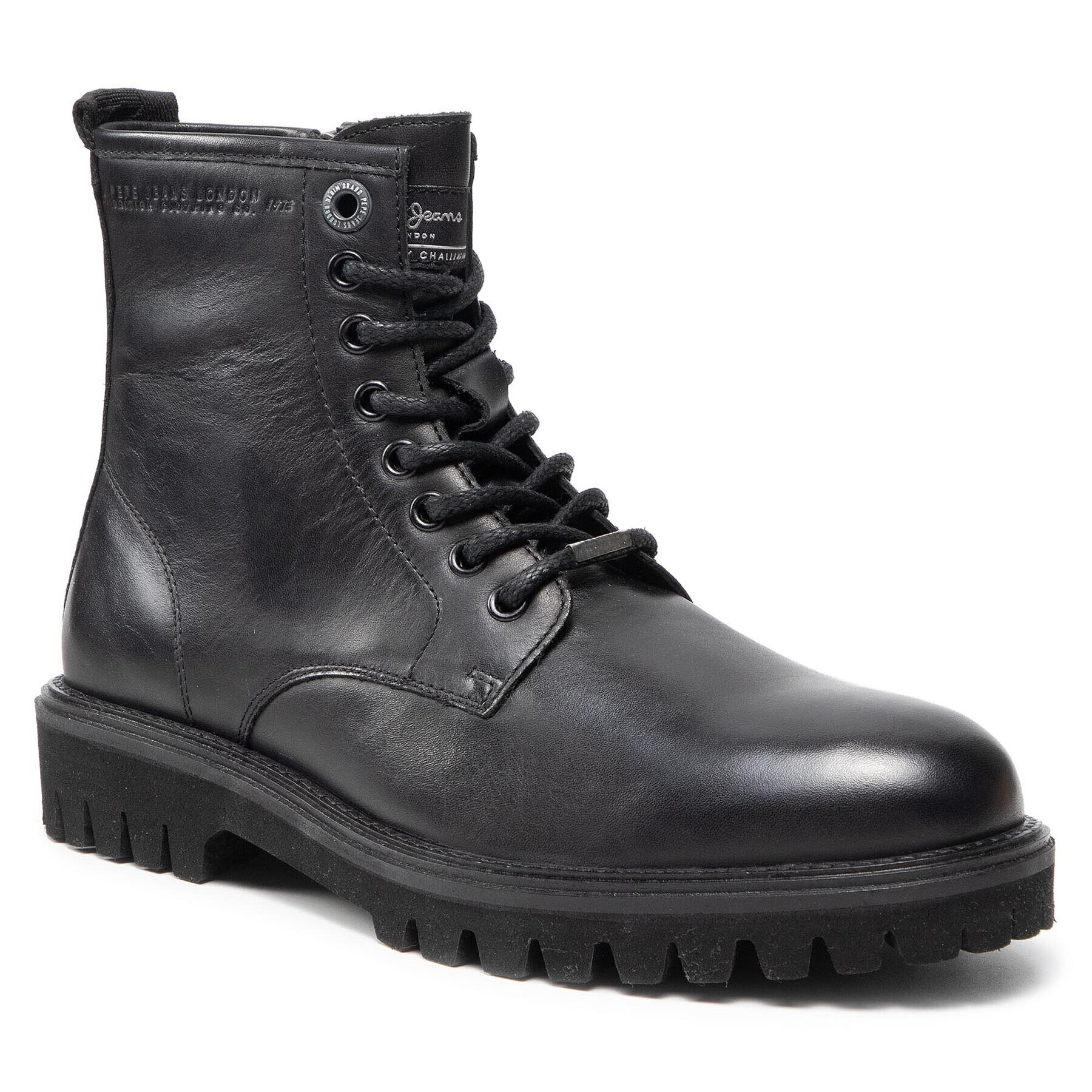 Pepe Jeans Outdoorová obuv Trucker Boot PMS50213 Čierna - Pepit.sk